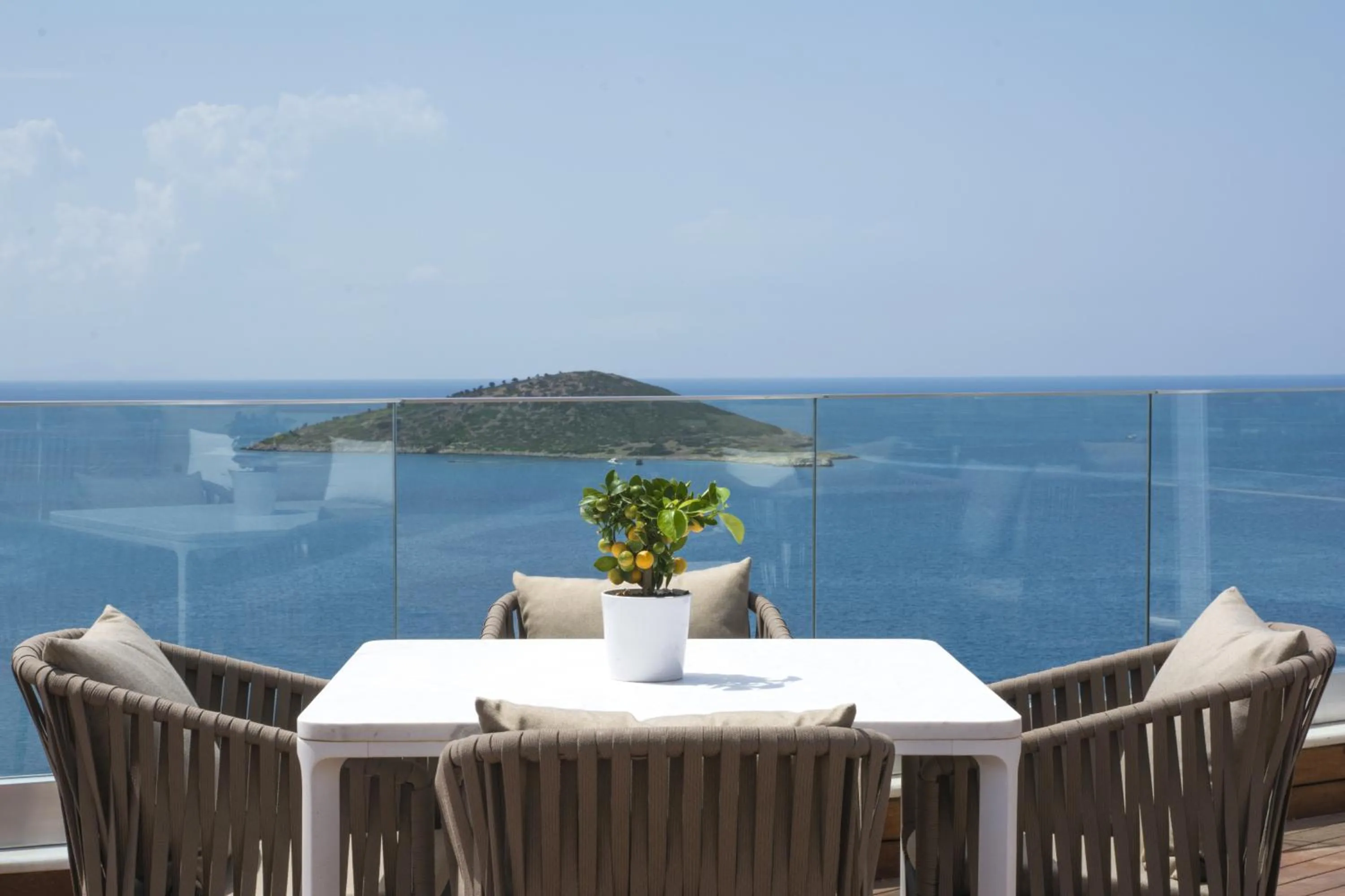 Balcony/Terrace in Sirene Luxury Hotel Bodrum