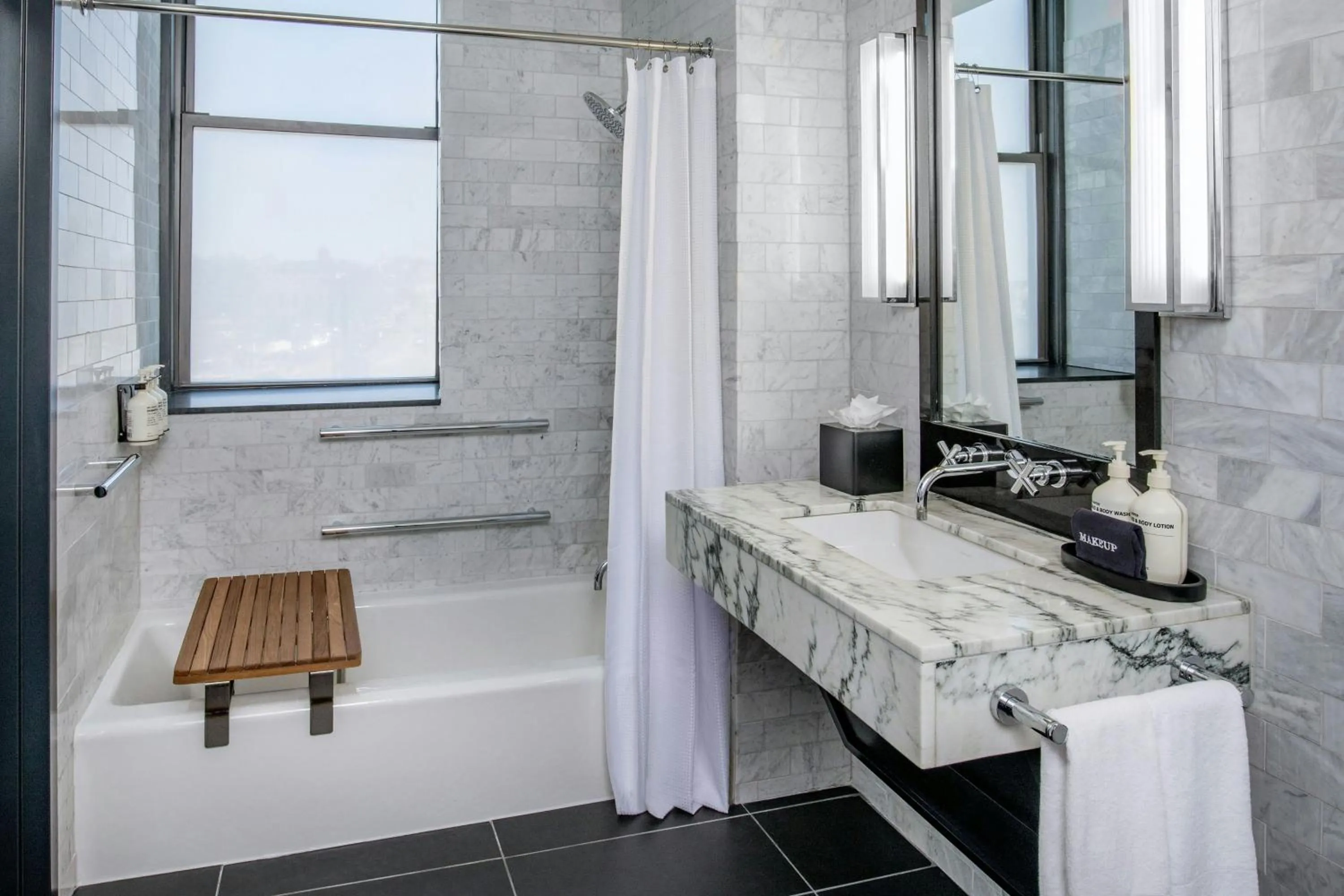 Photo of the whole room in The Press Hotel, Autograph Collection