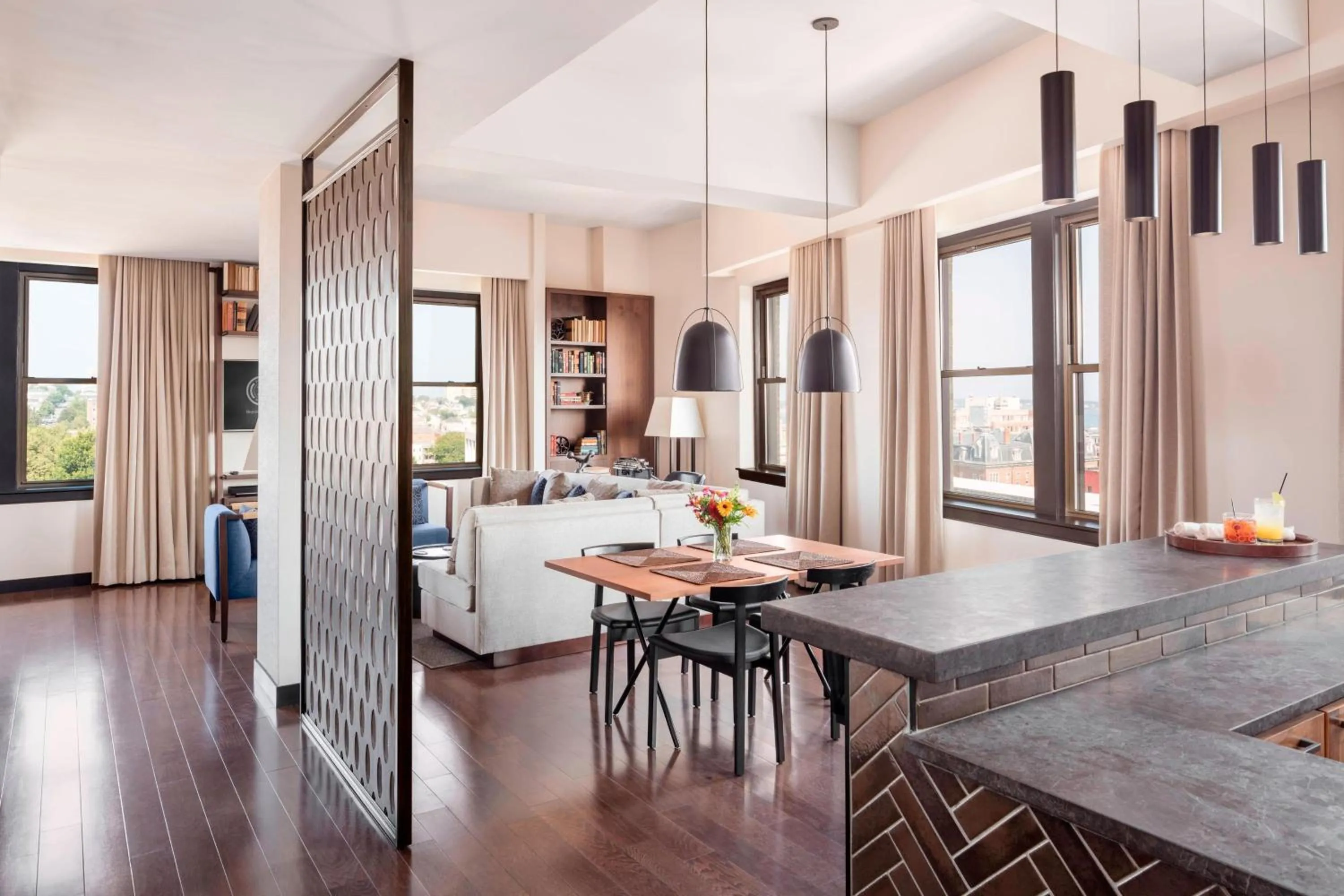 Photo of the whole room in The Press Hotel, Autograph Collection