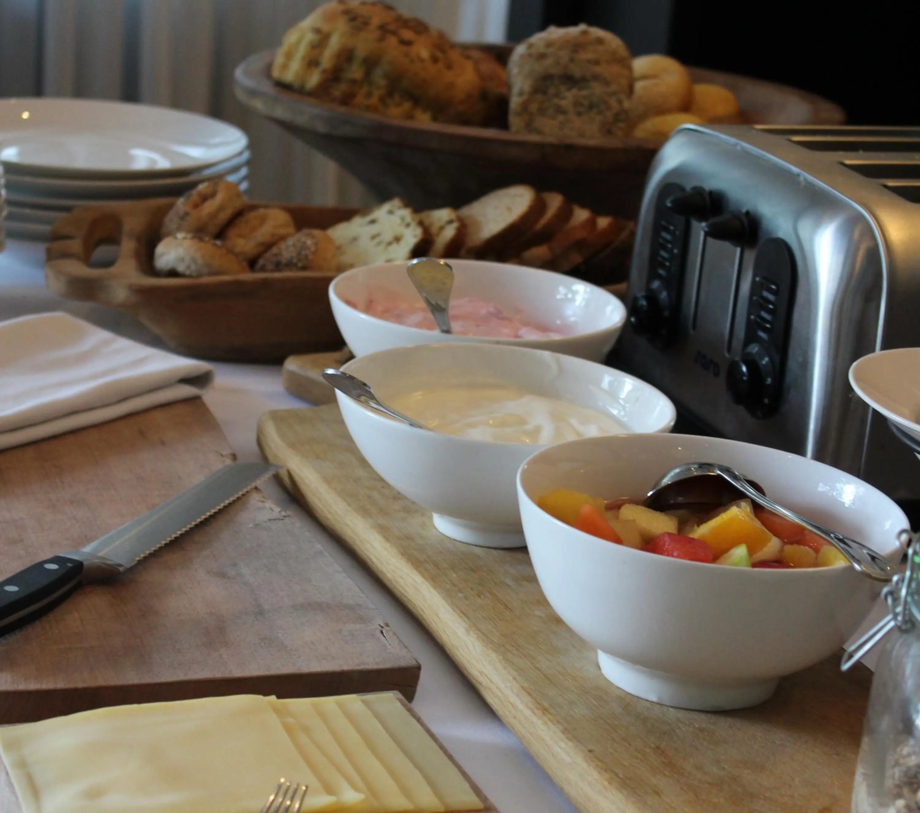 Buffet breakfast in Hotel restaurant Nederheide