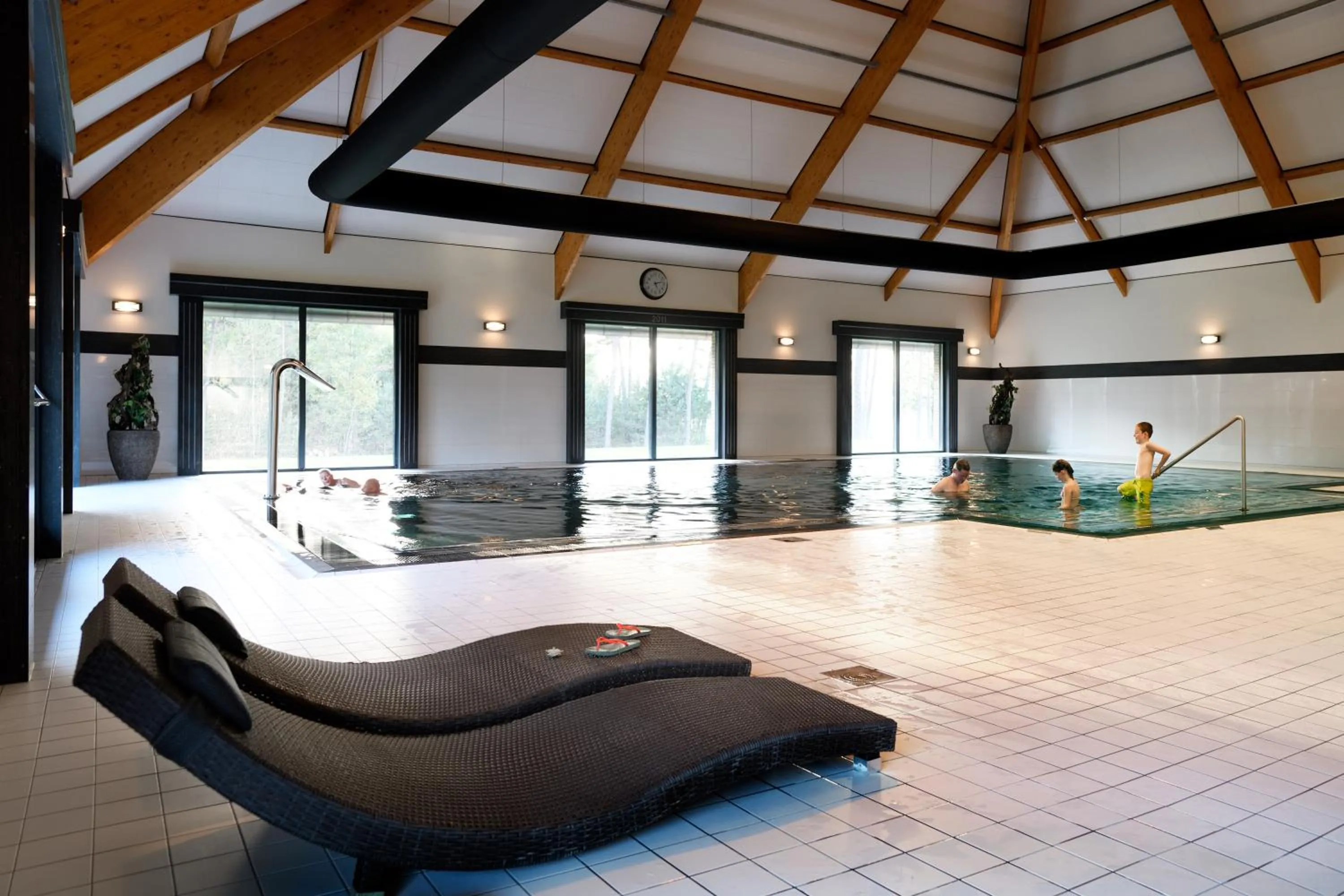 Swimming pool in Hotel restaurant Nederheide