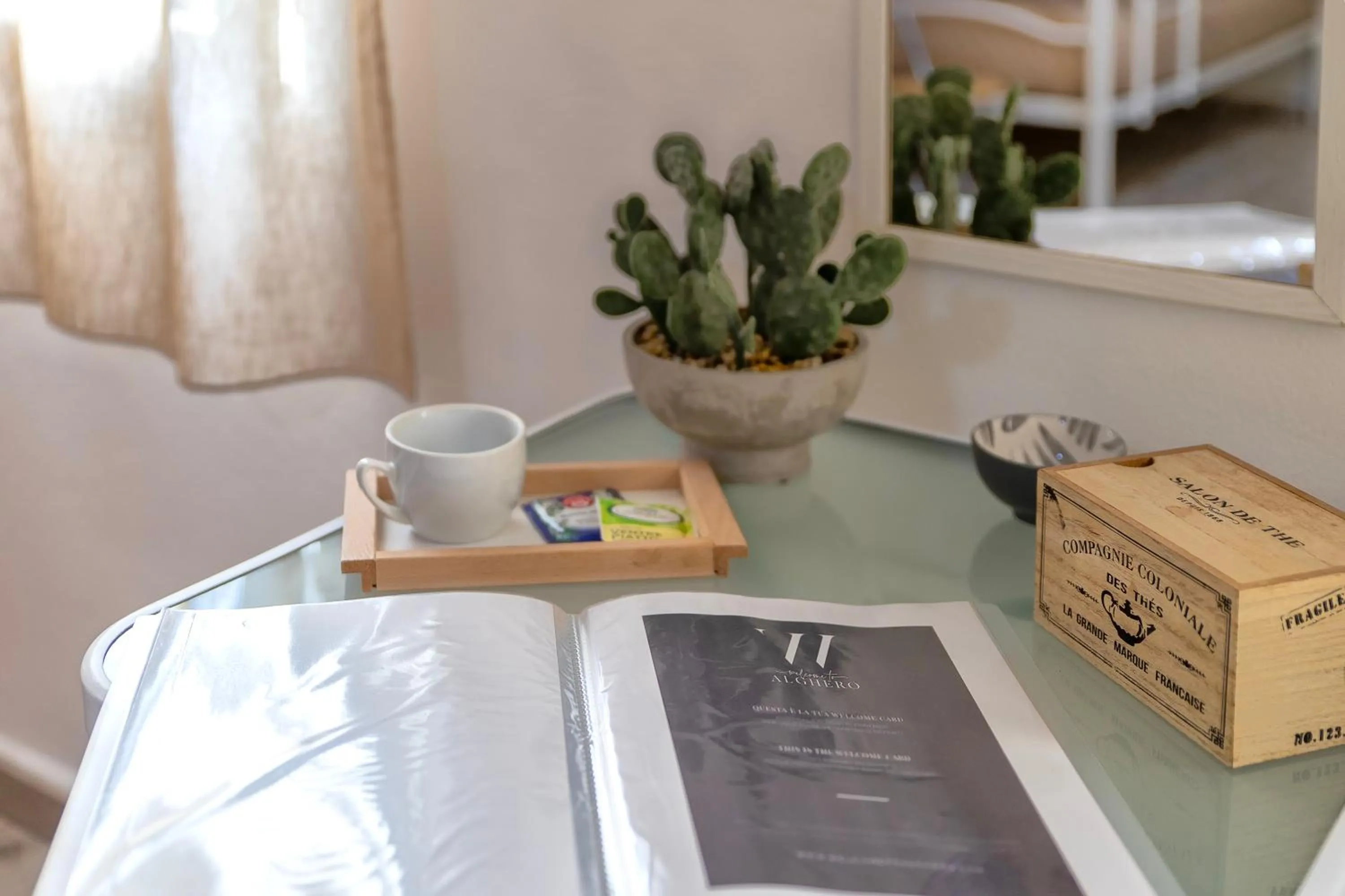 Decorative detail in Alguer Guest House