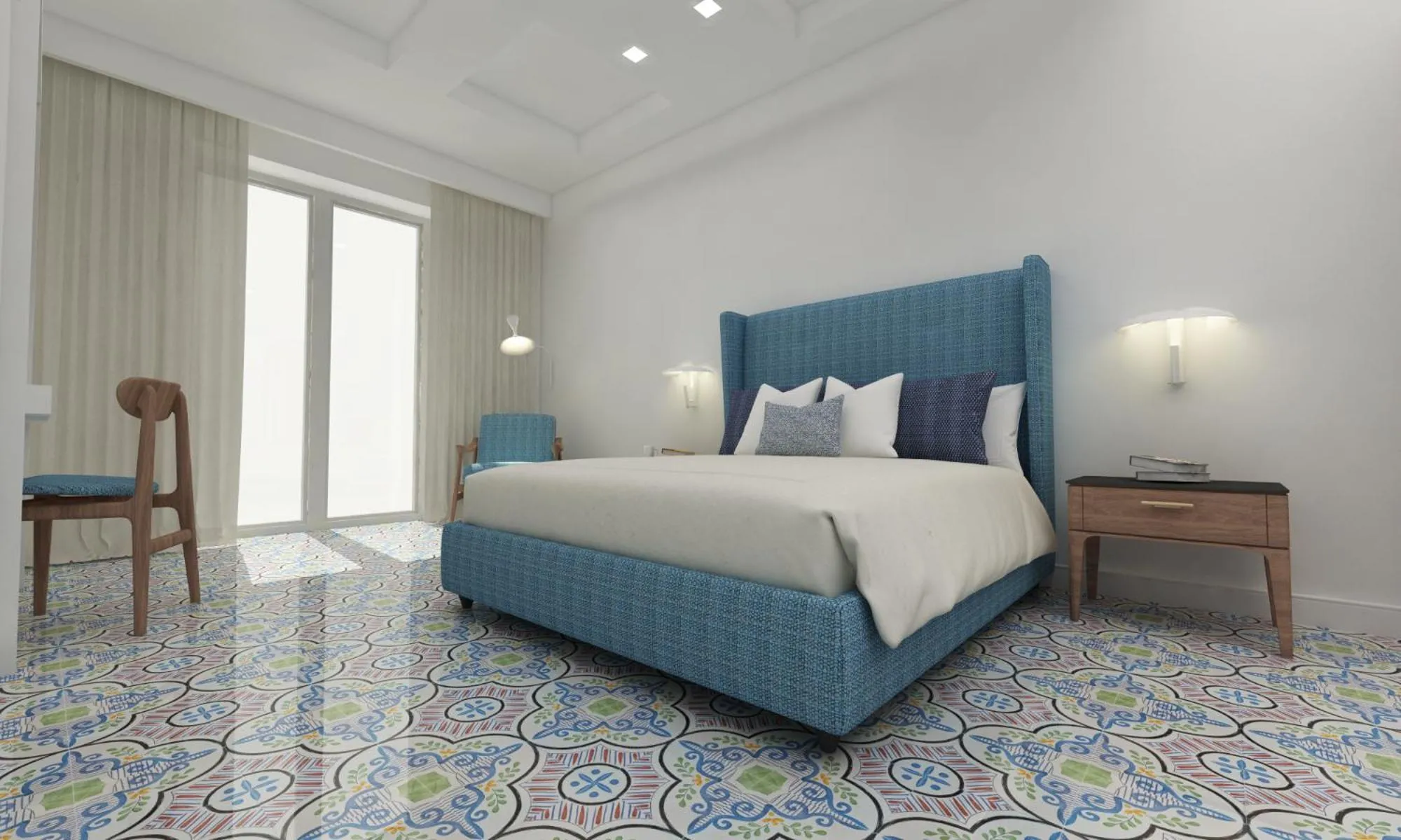 Bed in Palazzo Gargiulo Luxury Rooms & Suites