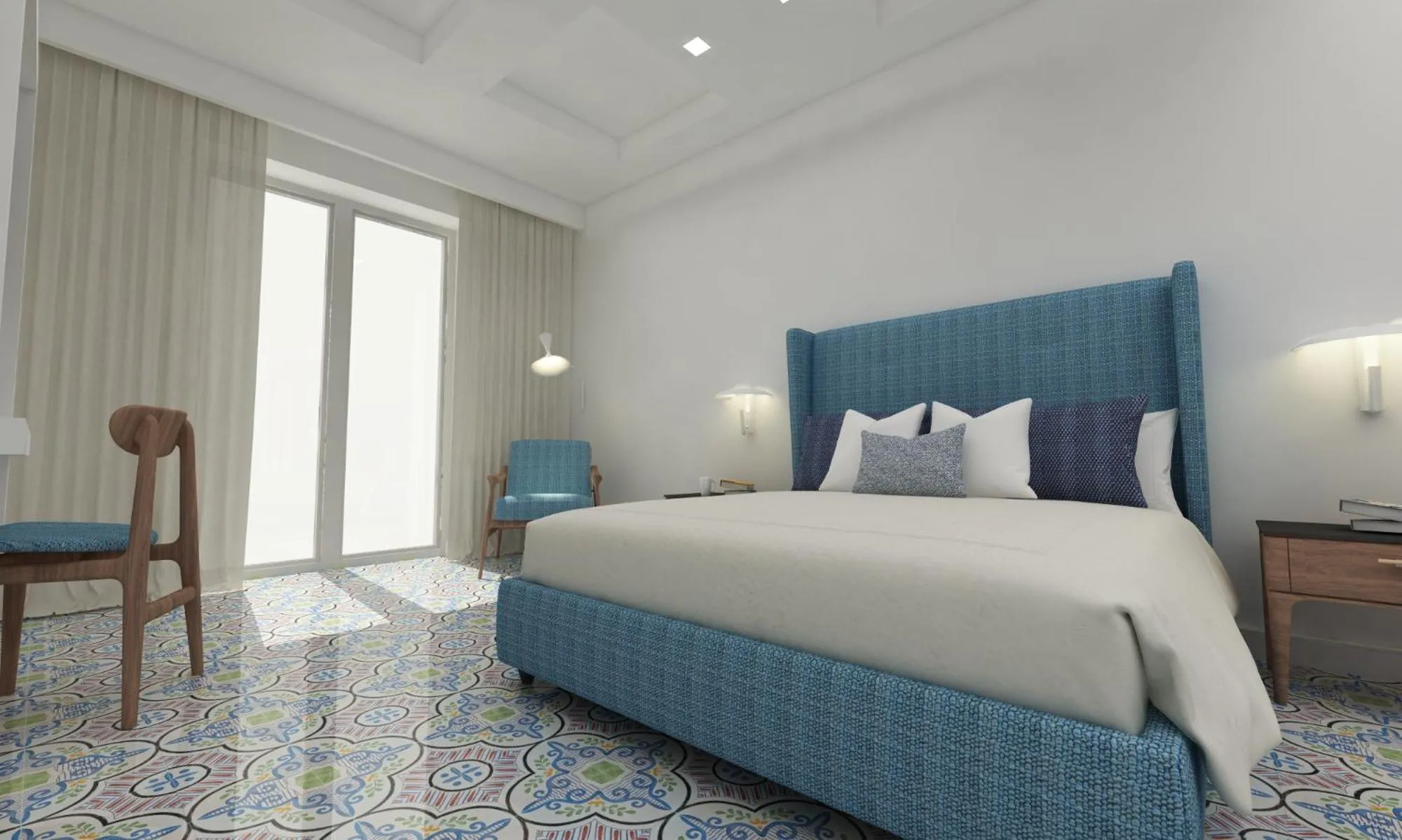 Bedroom, Bed in Palazzo Gargiulo Luxury Rooms & Suites