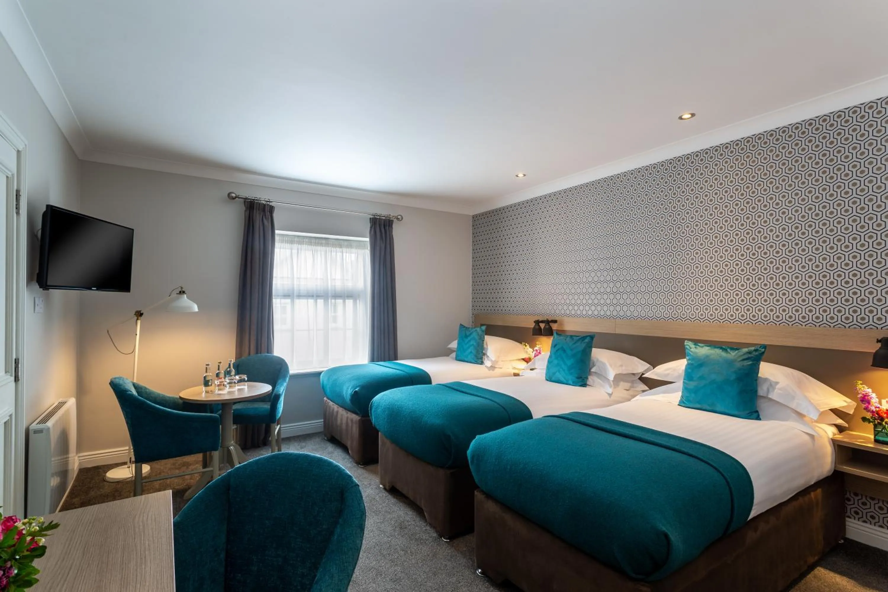 Bed in The Ashe Hotel