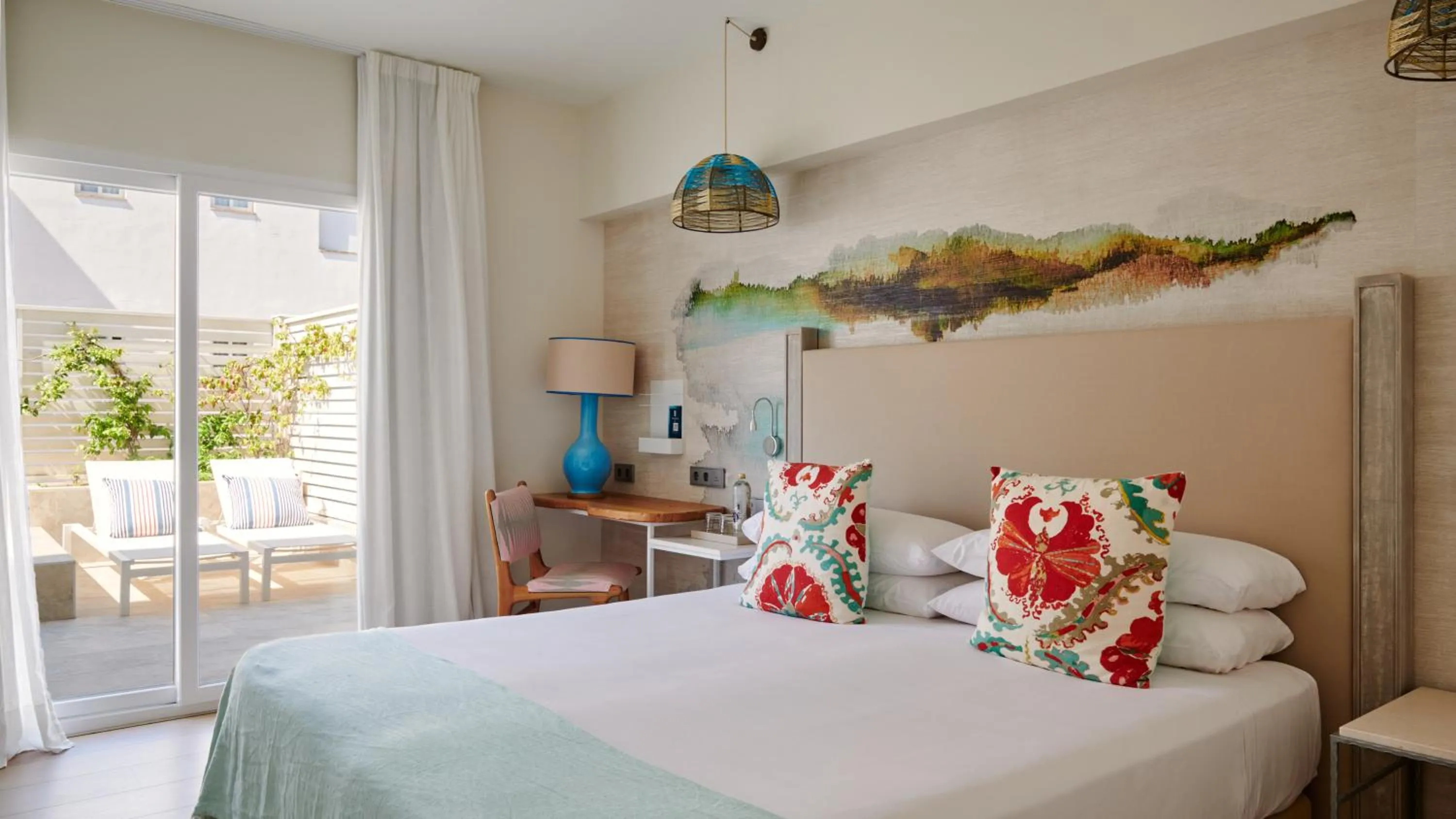 Bed in Hotel Honucai