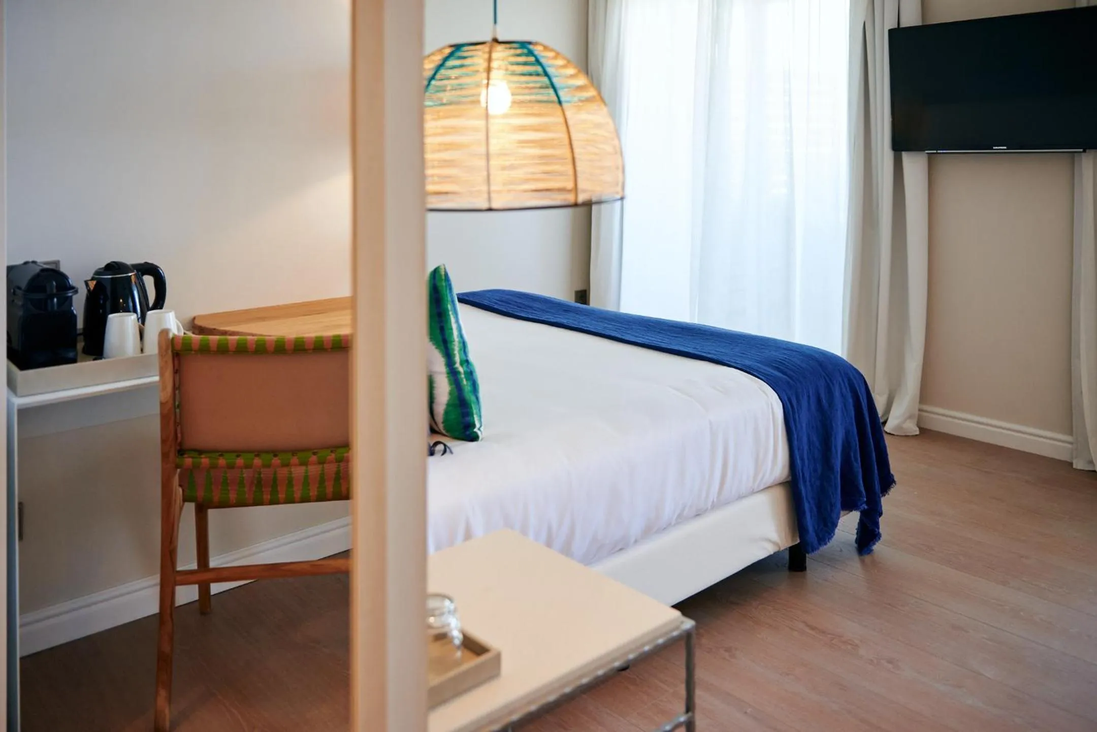 Bed in Hotel Honucai