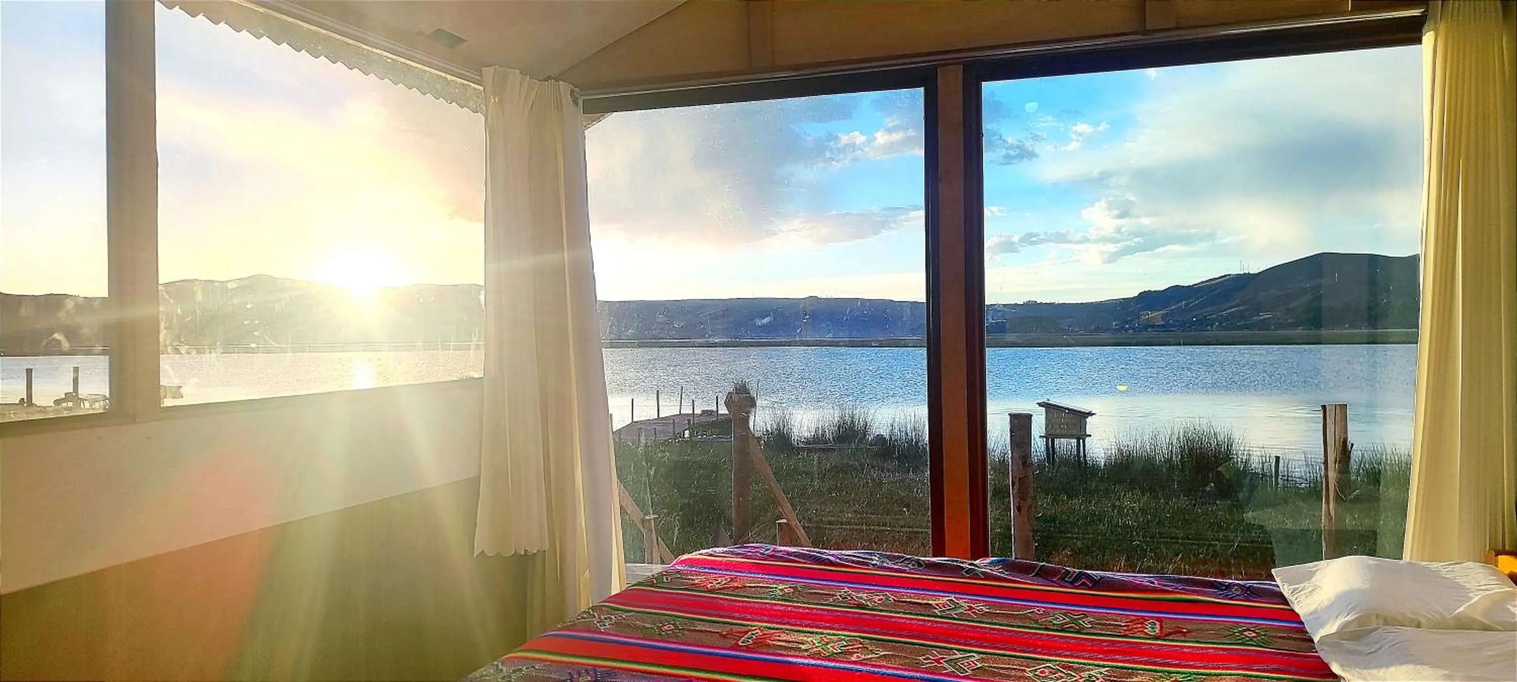 Bed in Titicaca Atrion Uros