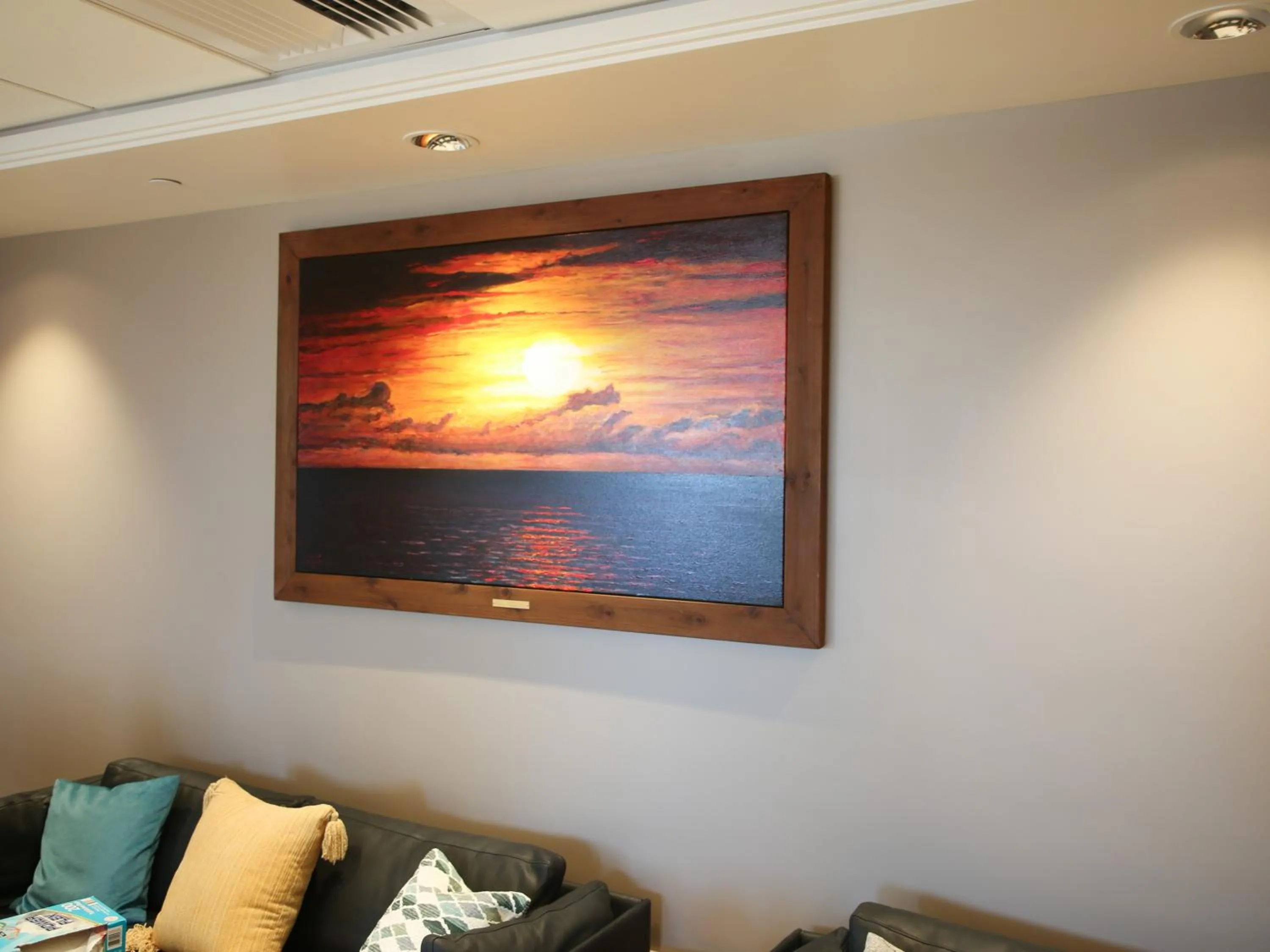 Area and facilities in First Cabin International Hawaii