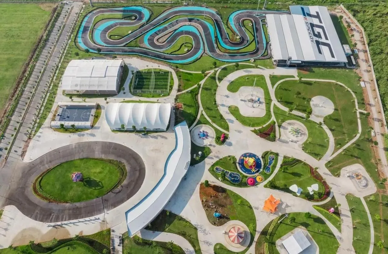 Natural landscape in Express by M Village Global City