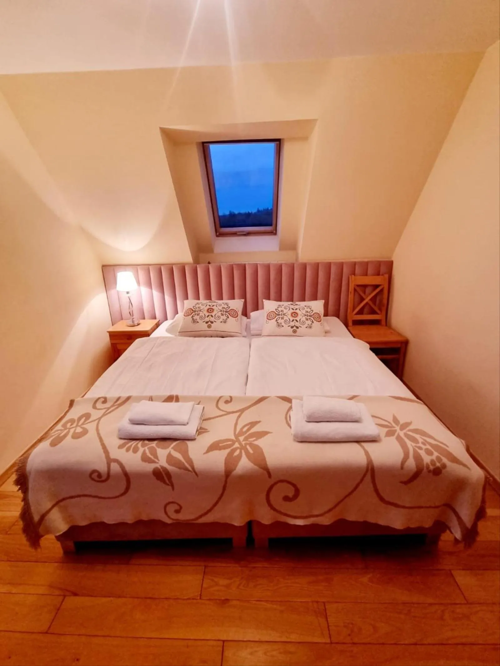 Bed in Willa Regina II Resort & SPA