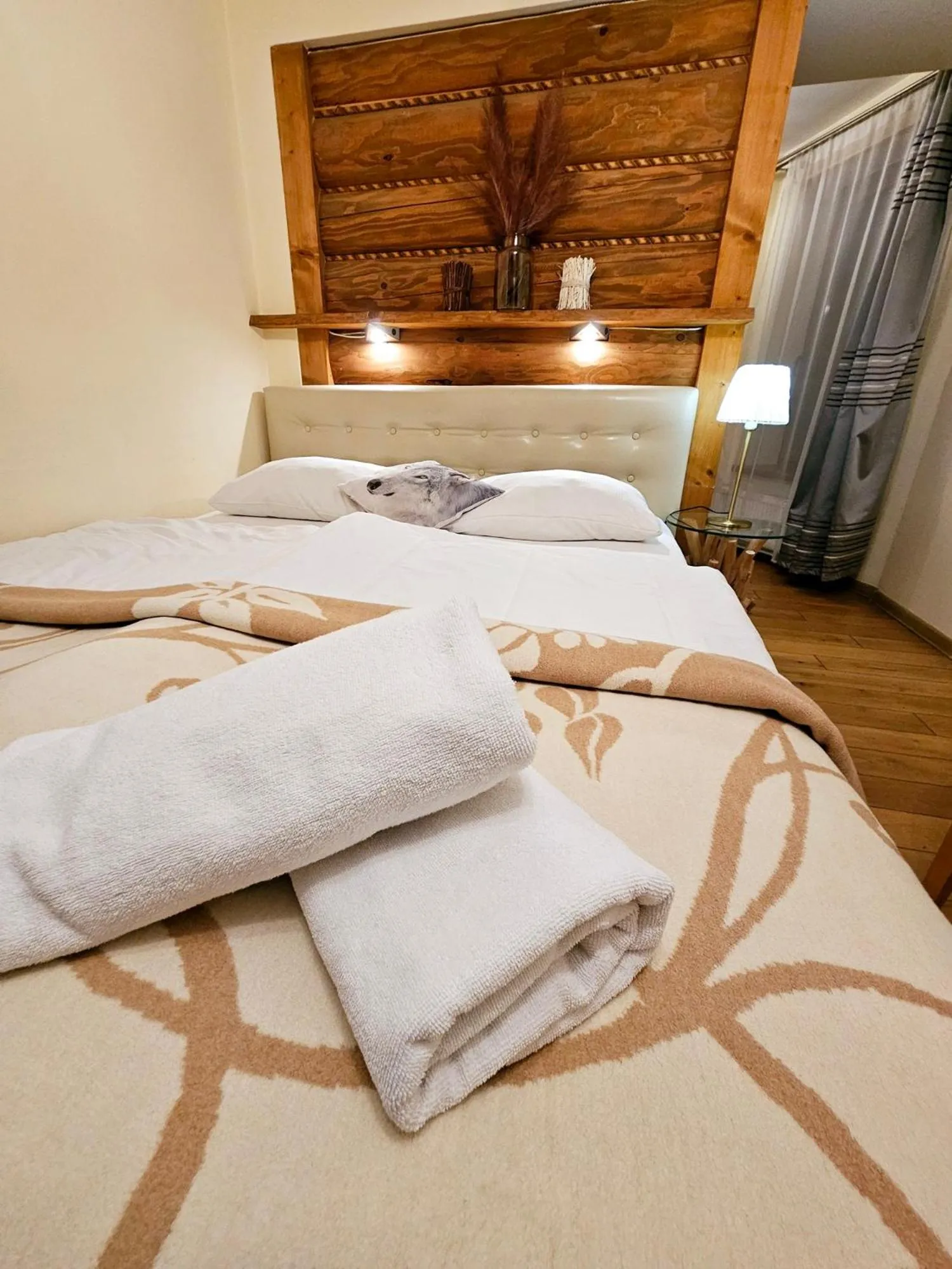 Bed in Willa Regina II Resort & SPA