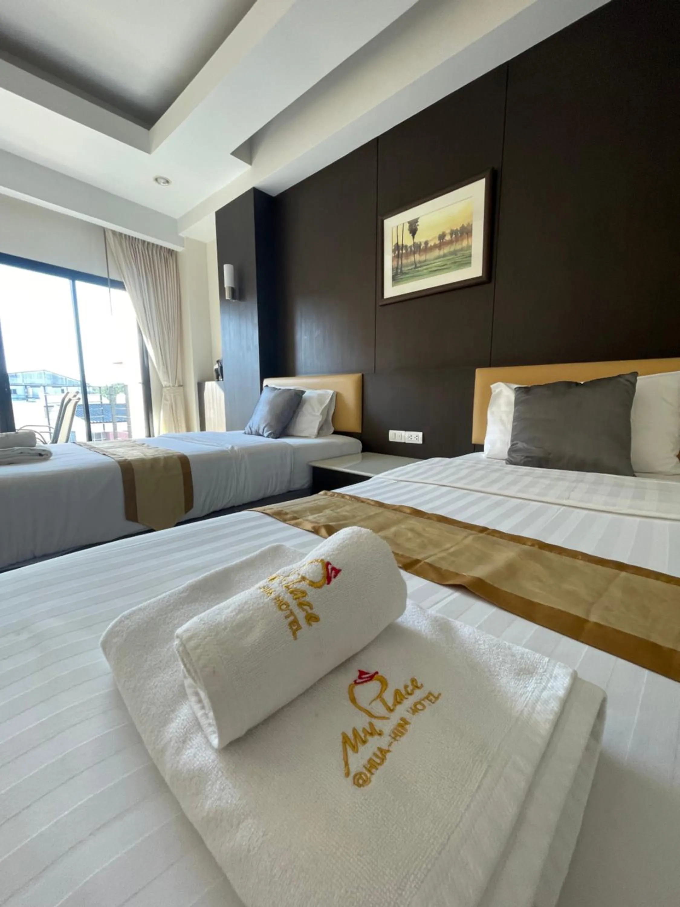 Bed in My PLACE HUA-HIN HOTEL