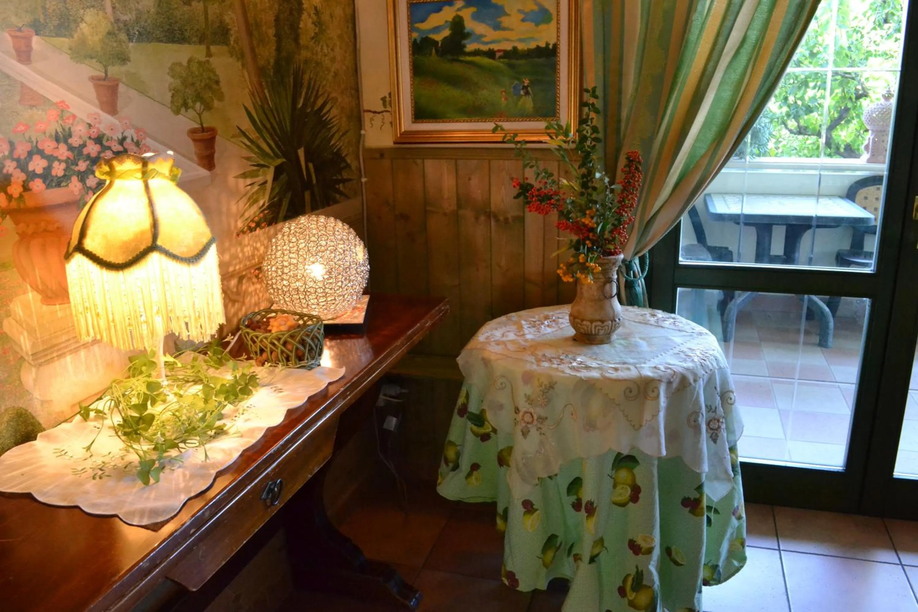 Decorative detail in Agriturismo il Quadrifoglio