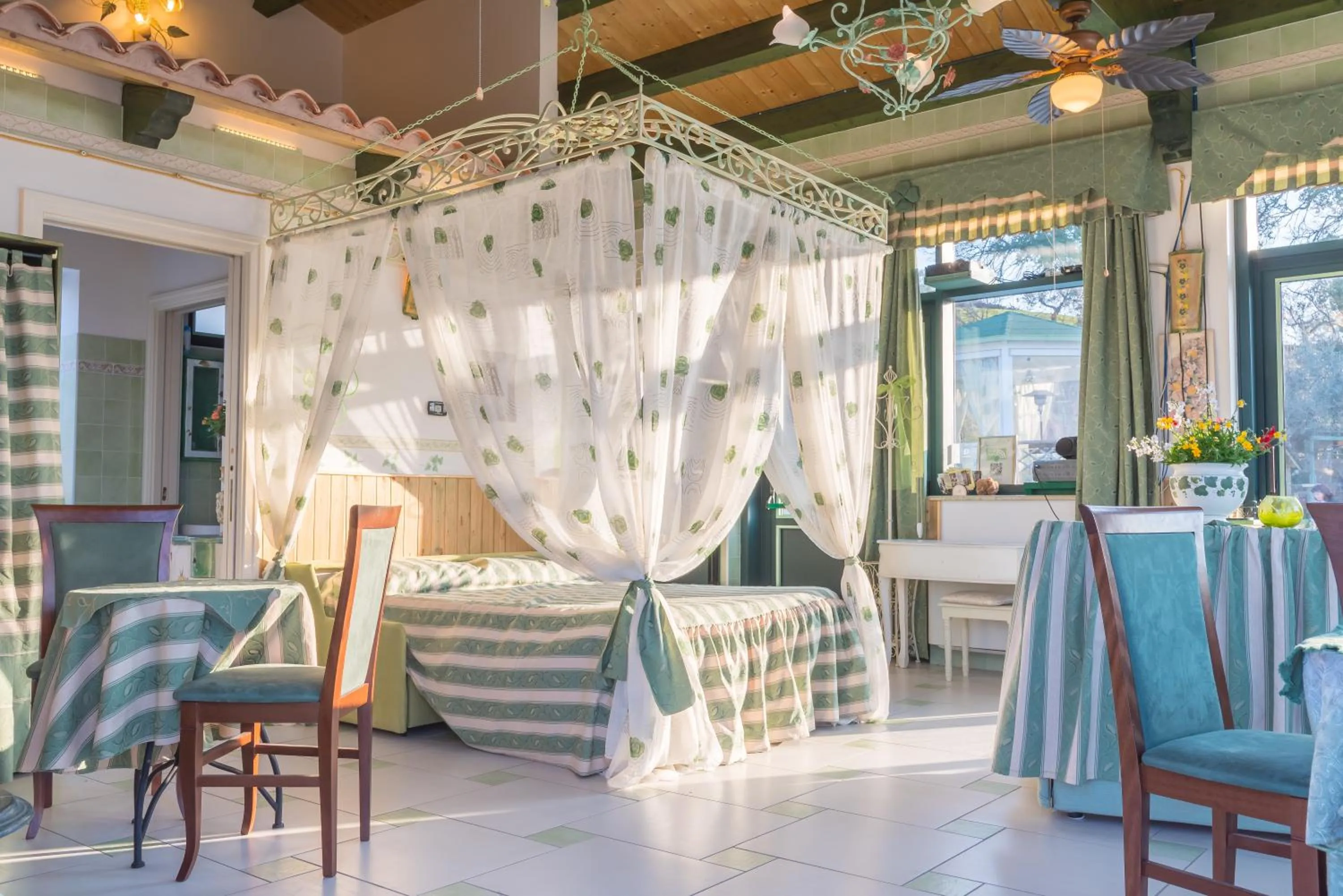 Decorative detail in Agriturismo il Quadrifoglio