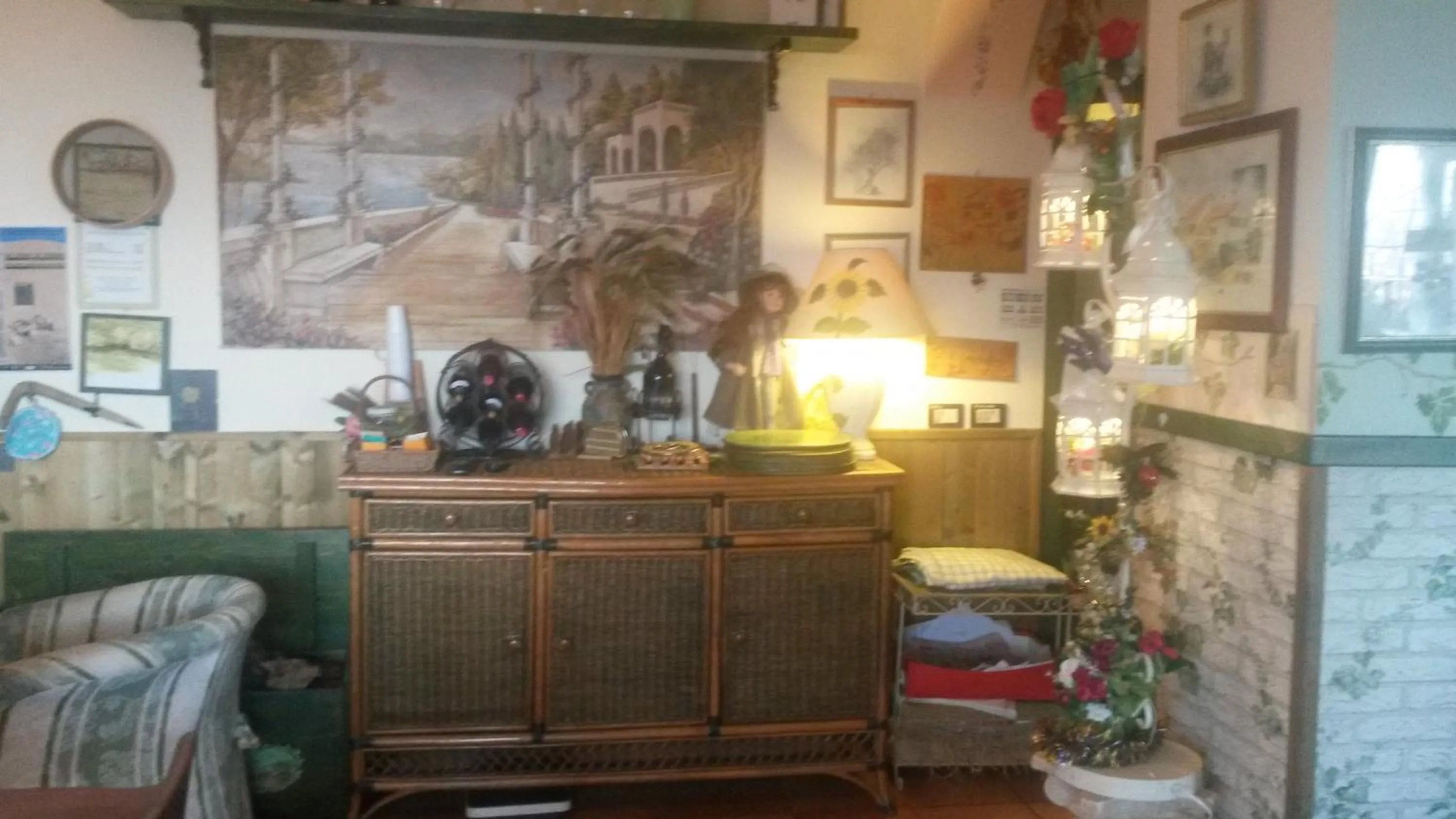 Lounge or bar in Agriturismo il Quadrifoglio