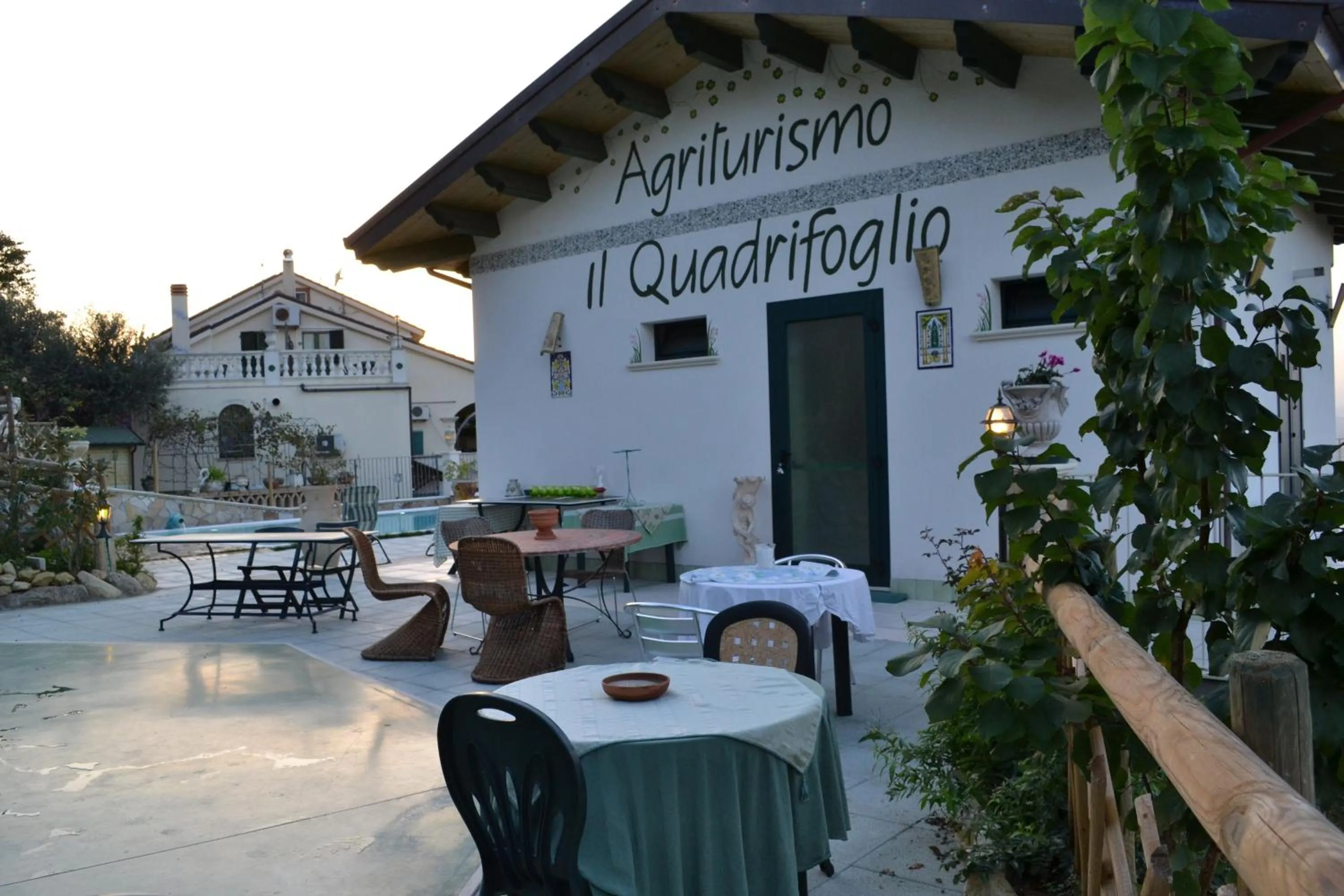 Garden in Agriturismo il Quadrifoglio