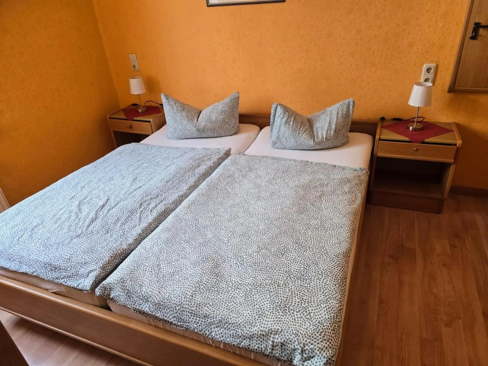 Bed in Hotel Hardys-Eck