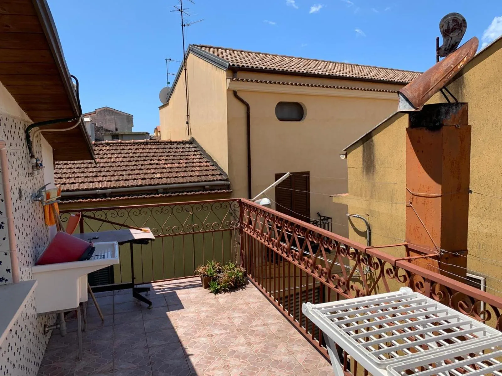 Balcony/Terrace in B & B da Enzo