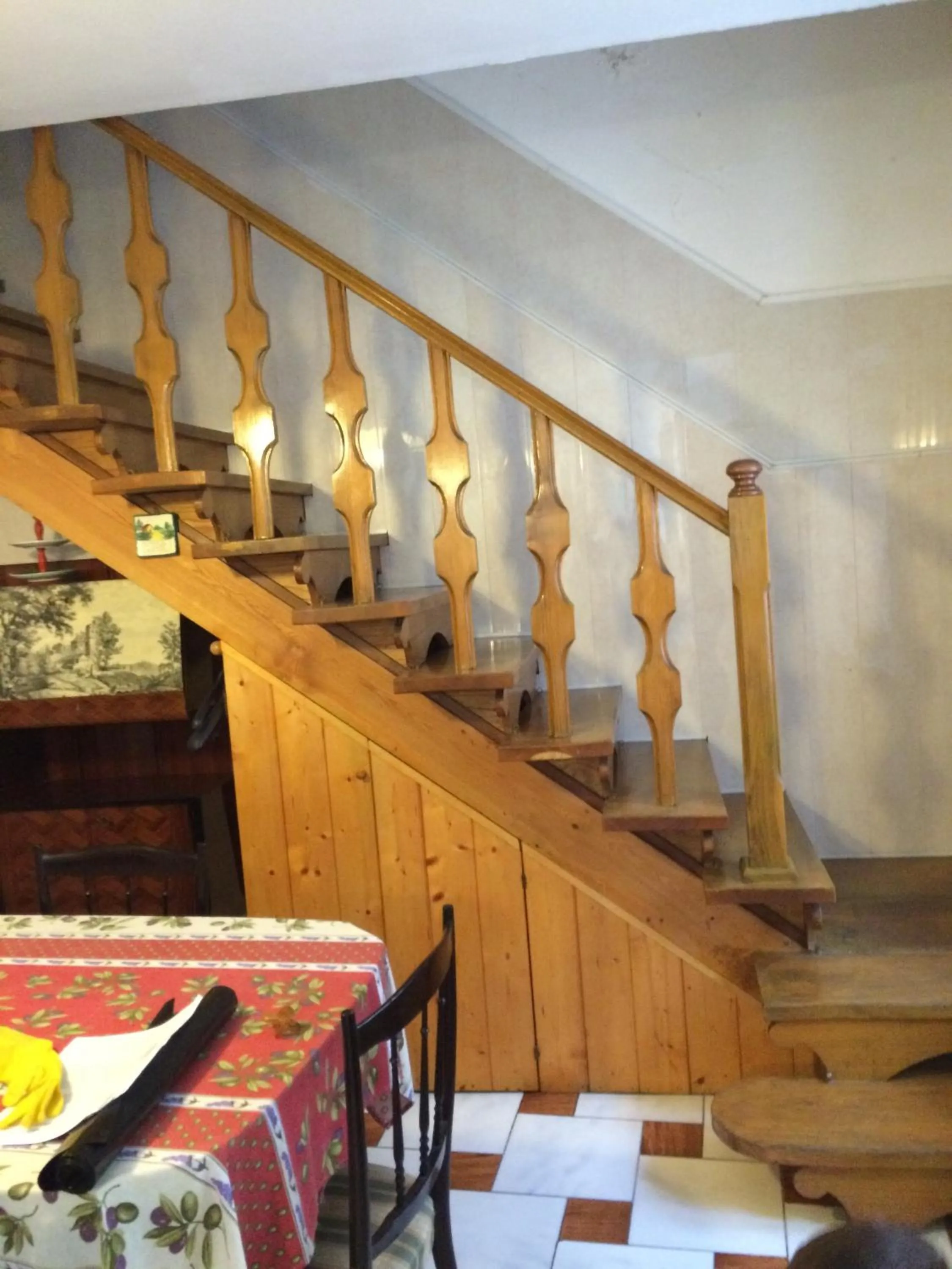 Communal lounge/ TV room in B & B da Enzo