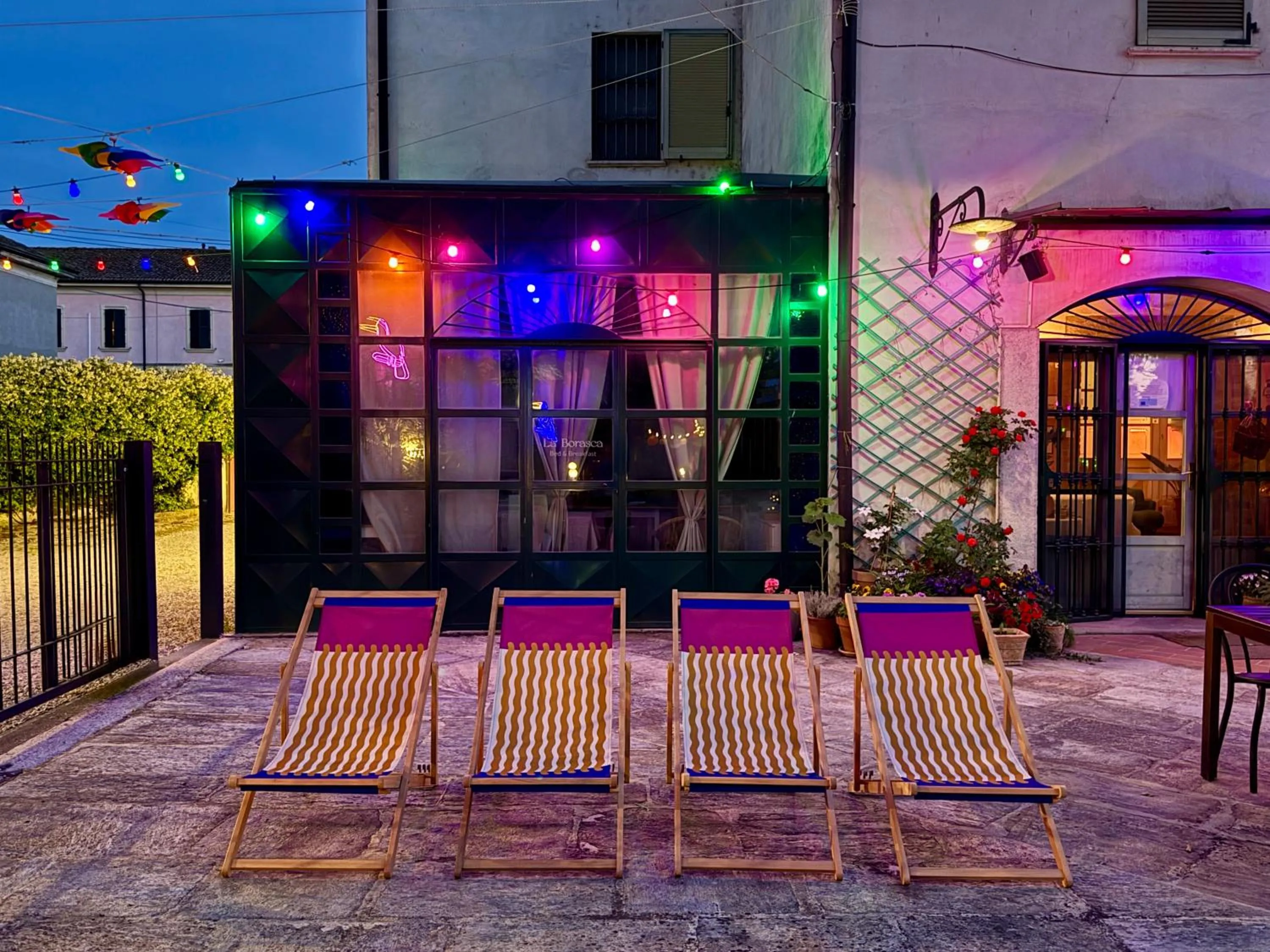 Patio in B&B La Borasca