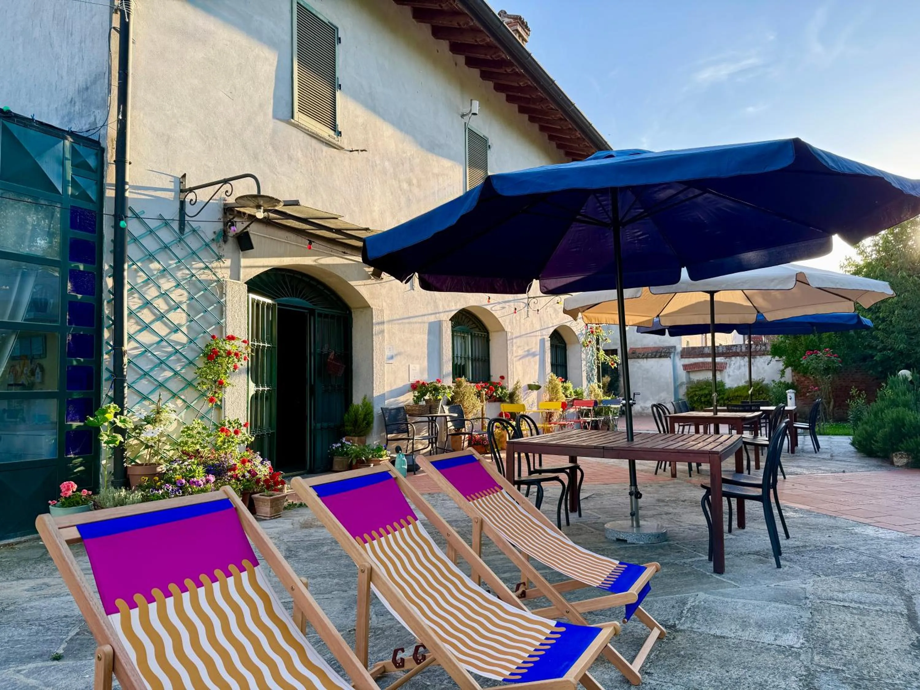 Patio in B&B La Borasca