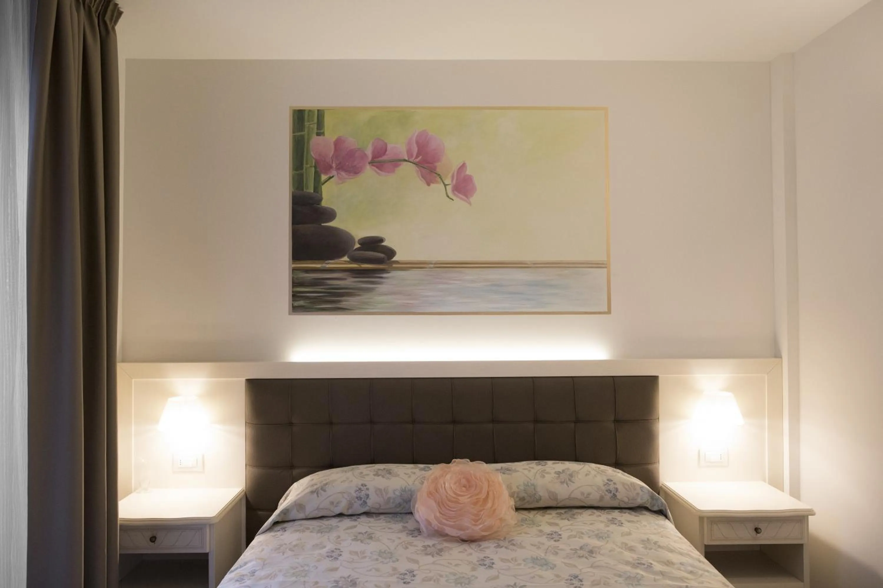 Bed in Hotel Diamante