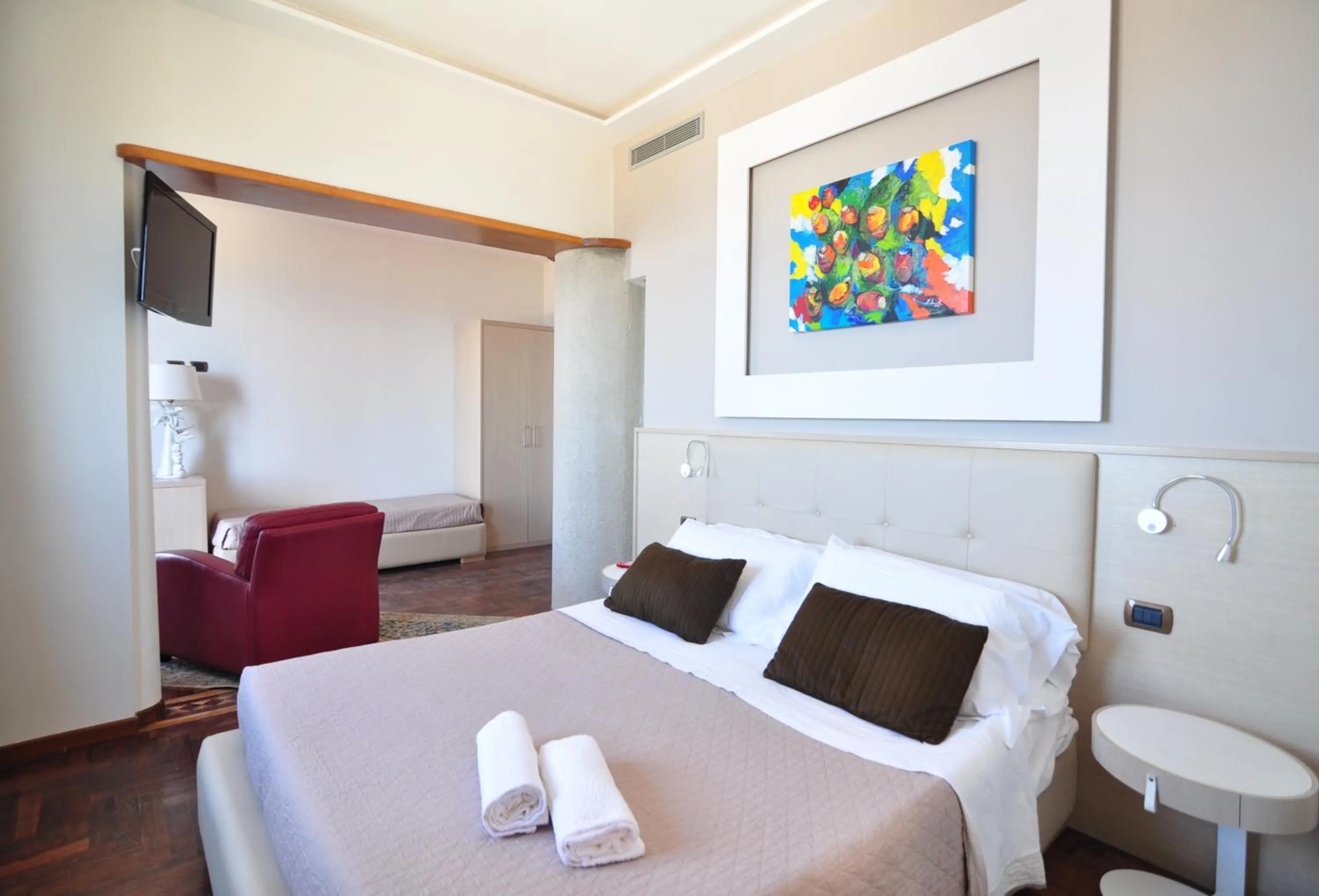 Bed in Villa Cerniglia Plus