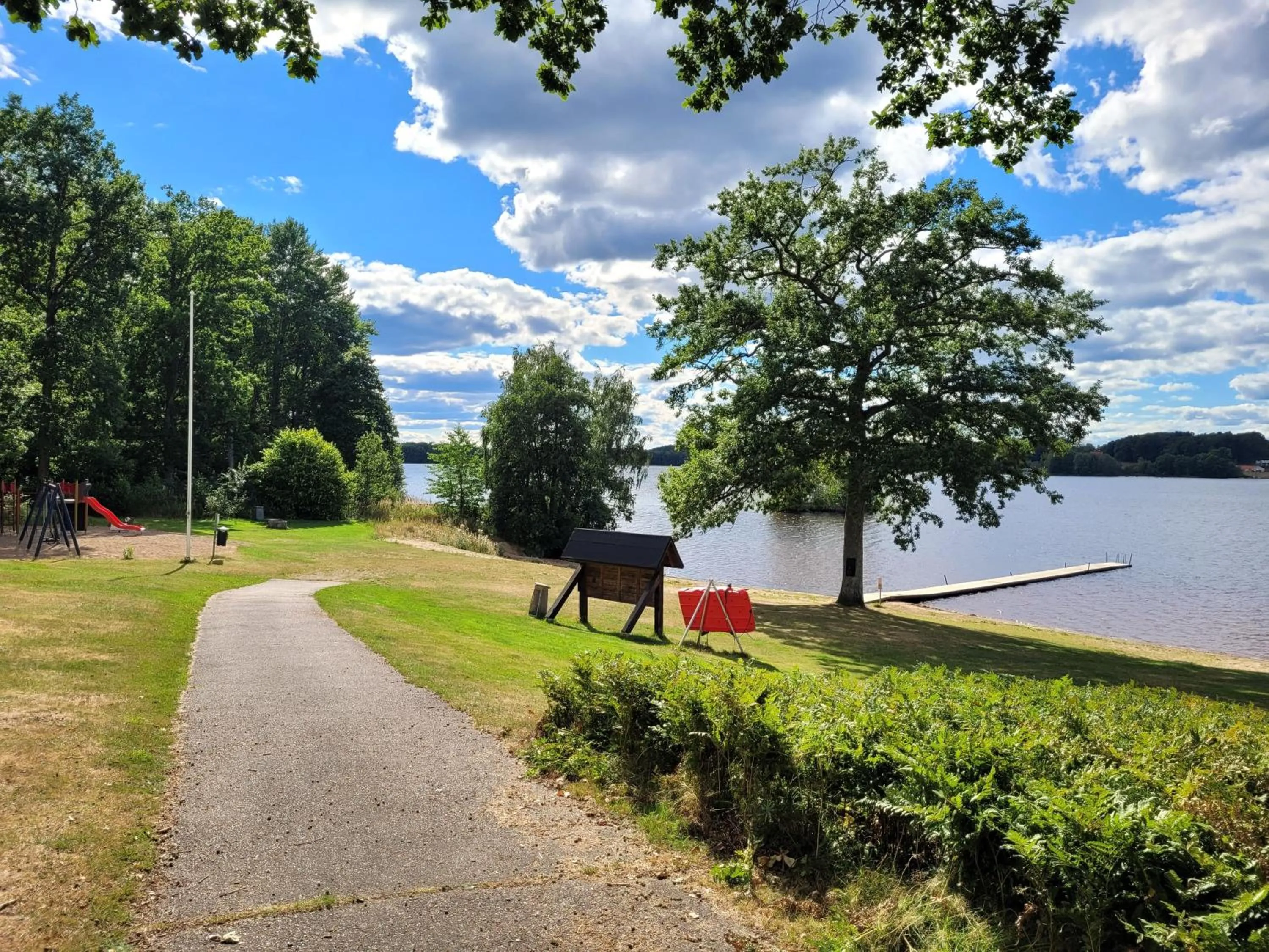 Beach in Bergakungen Stugby