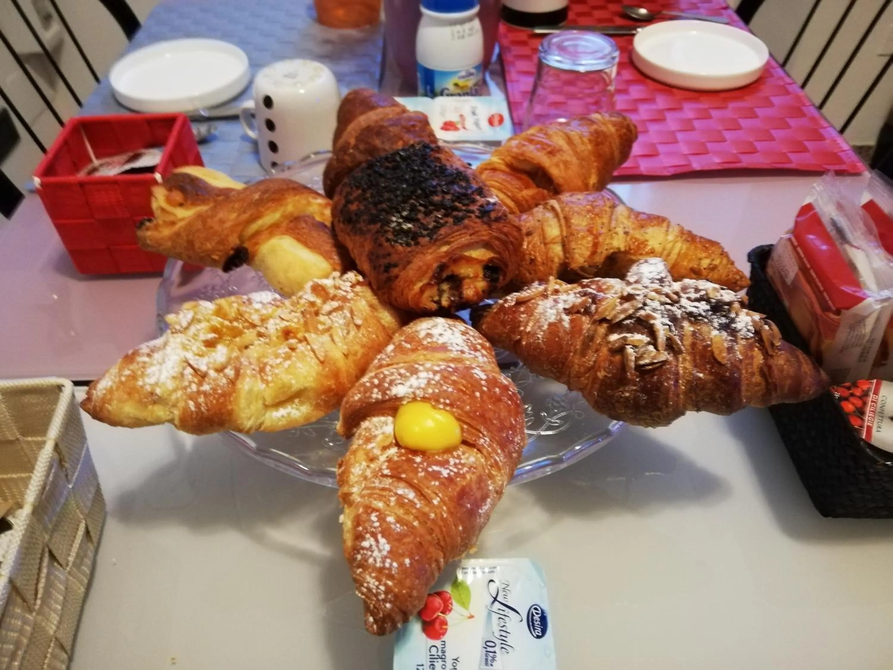 Continental breakfast in La Maison di Luca