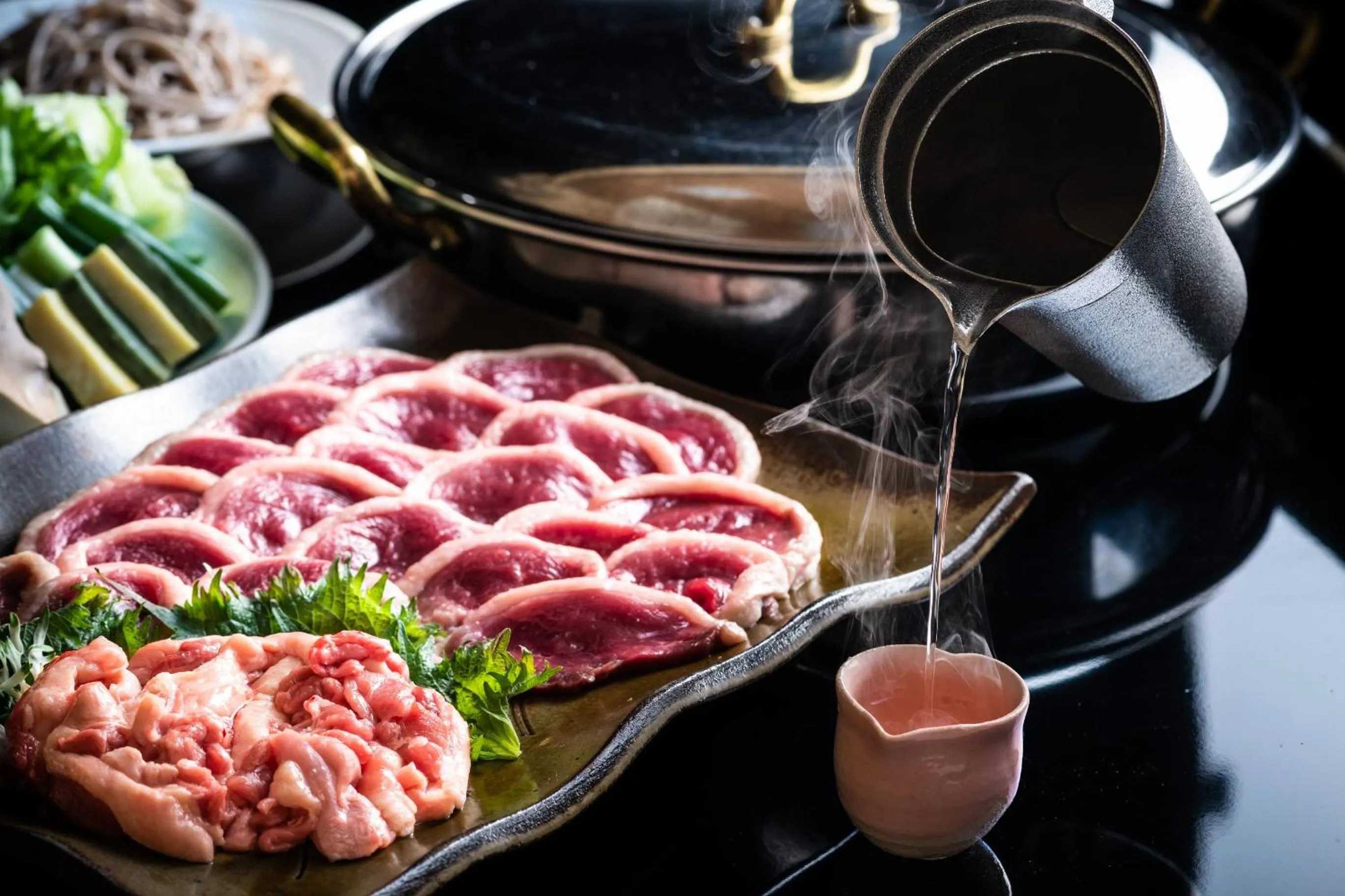 Food close-up in Yamadaya Ryokan