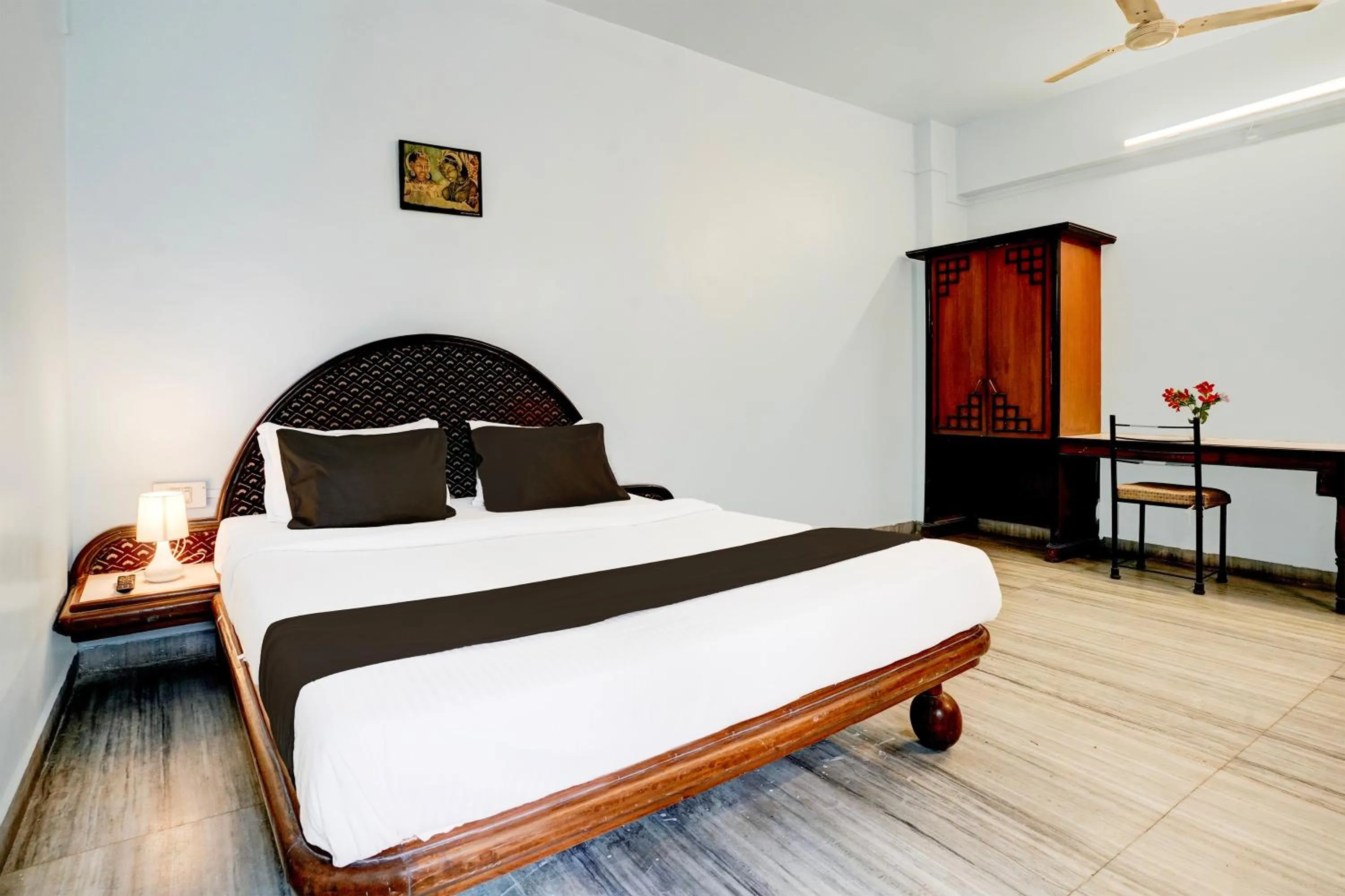 Bedroom, Bed in Hotel O Padampura Near Railway Station