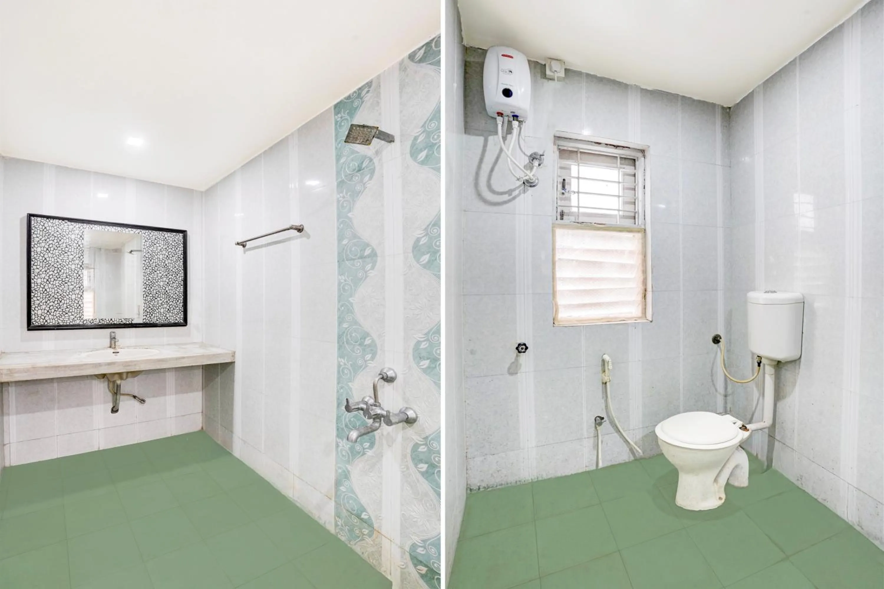 Bathroom in Hotel O Padampura Near Railway Station