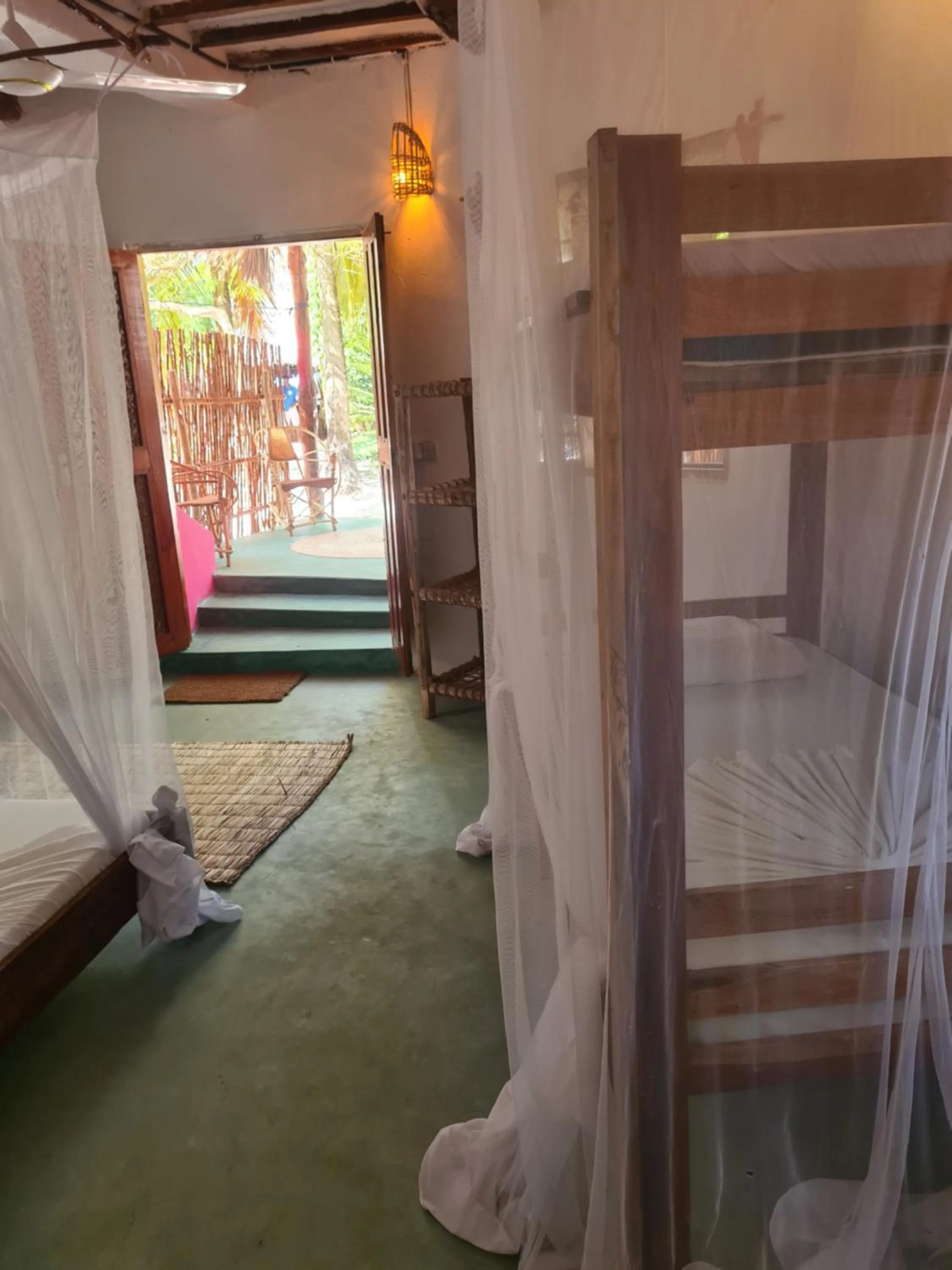 Bed in Evergreen Bungalows