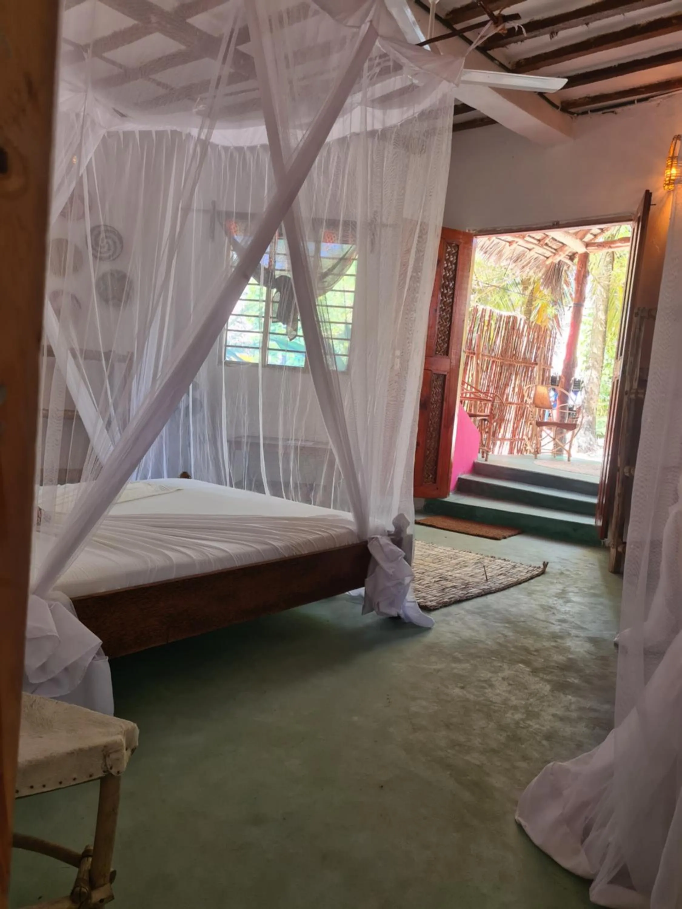 Bed in Evergreen Bungalows