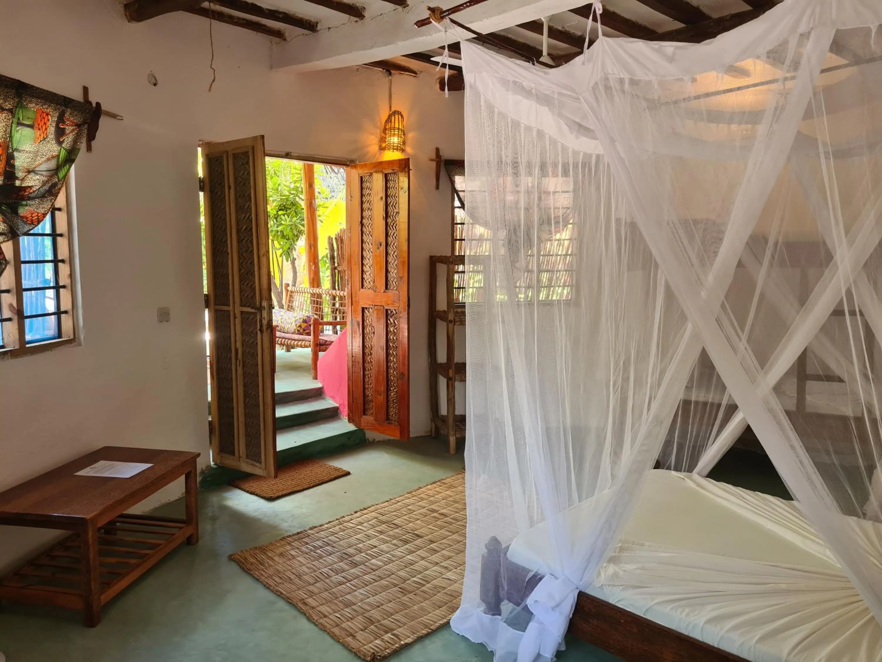 Bed in Evergreen Bungalows