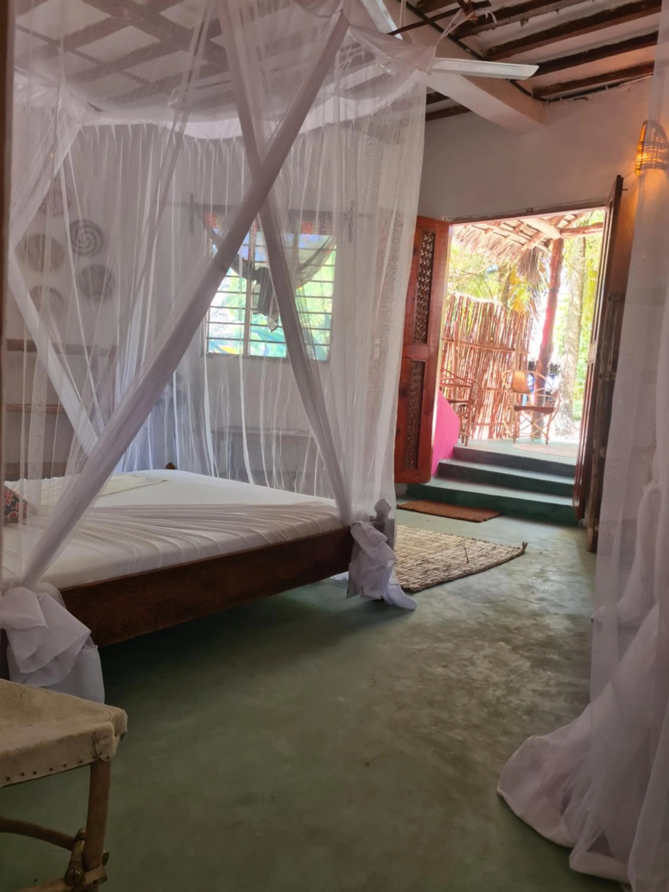 Bed in Evergreen Bungalows