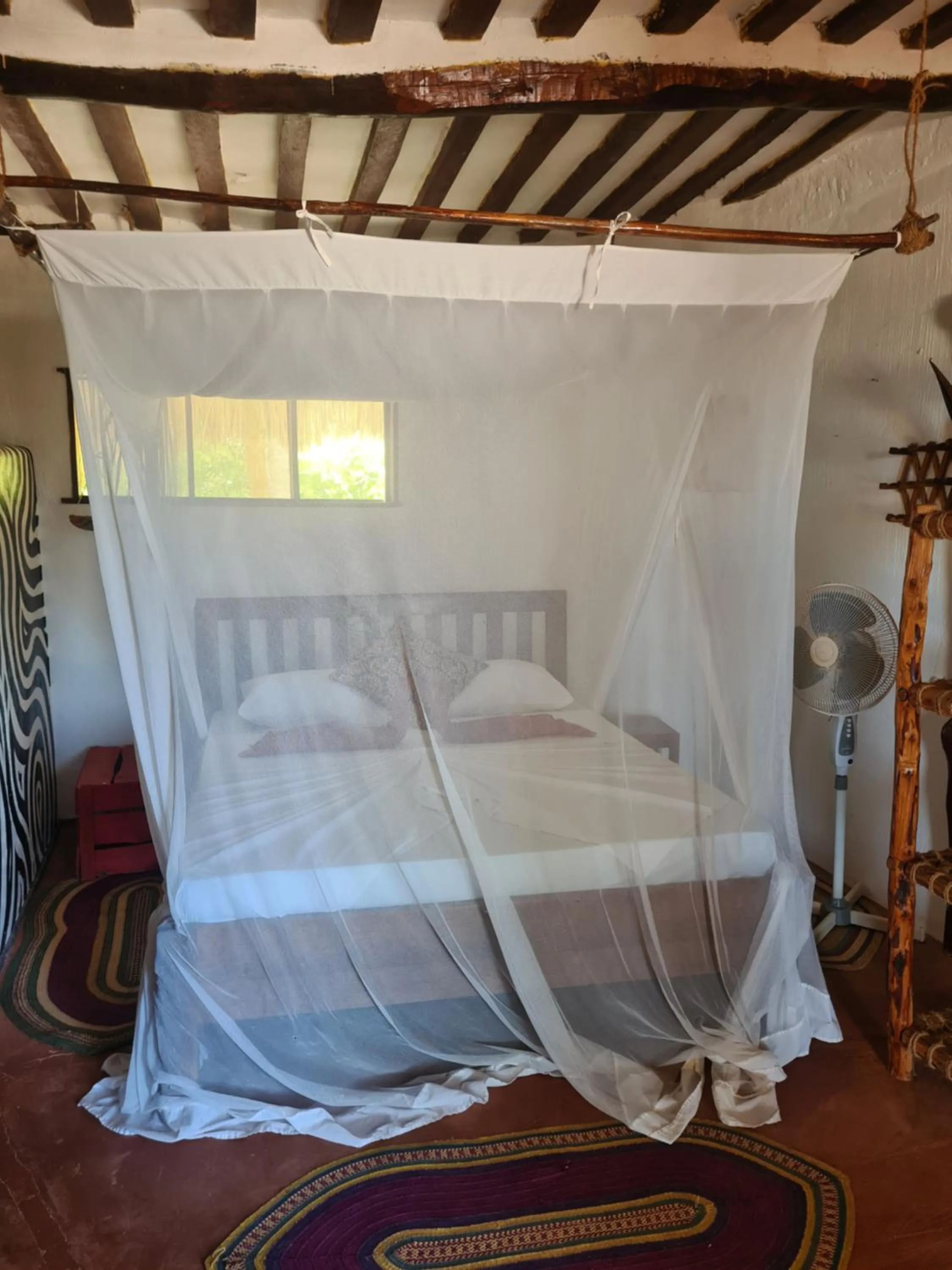 Bed in Evergreen Bungalows