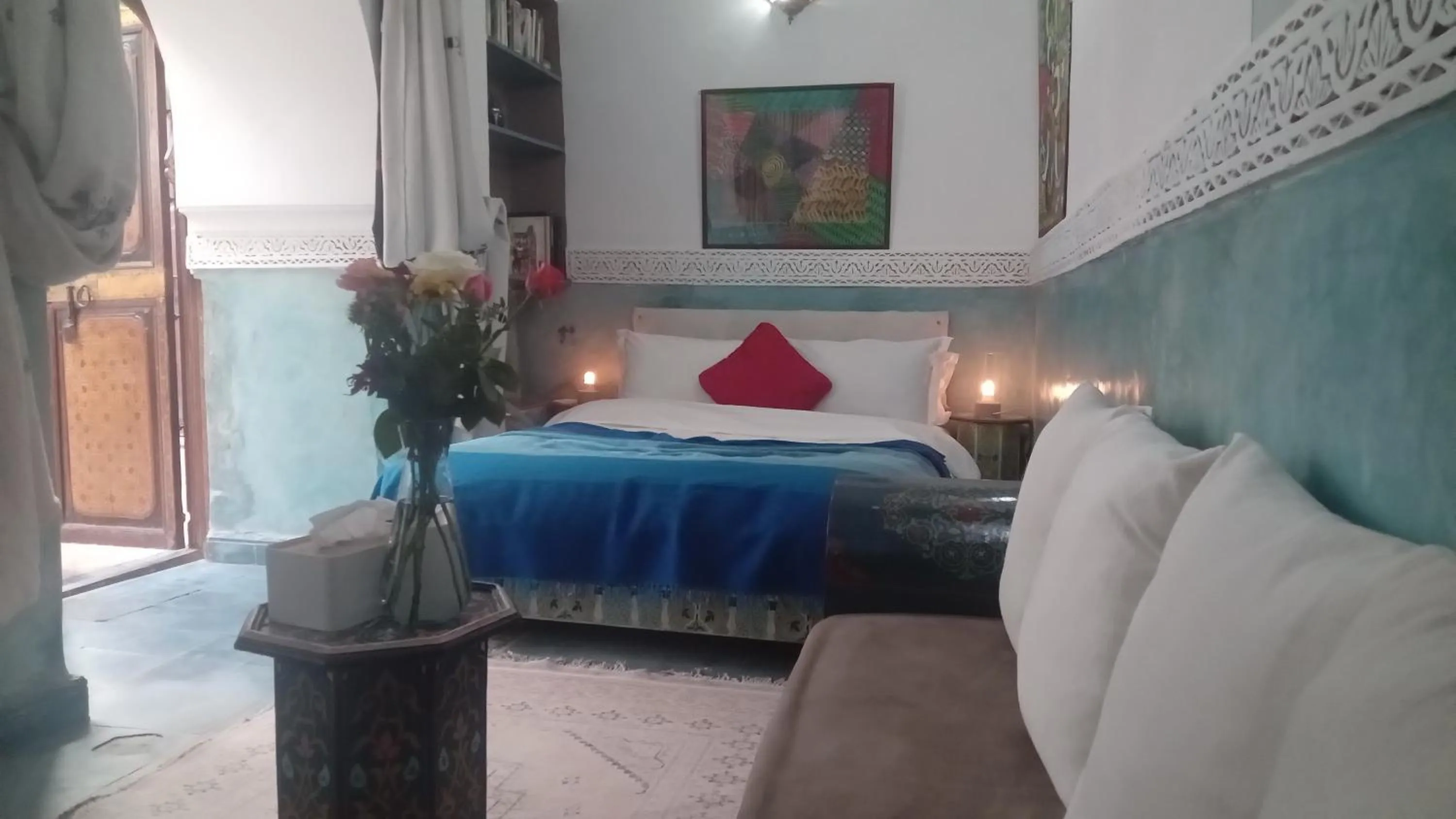 Bed in Riad Maizie