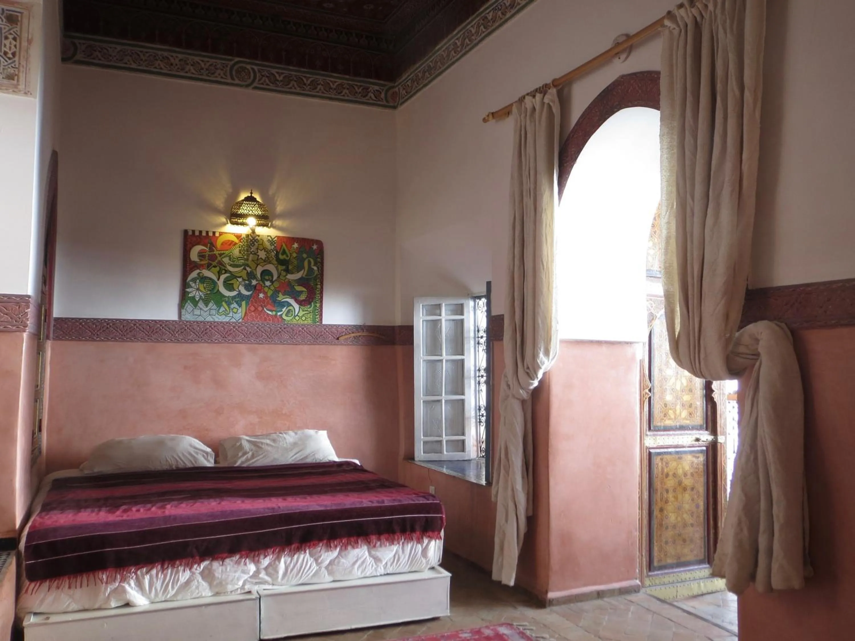 Bed in Riad Maizie