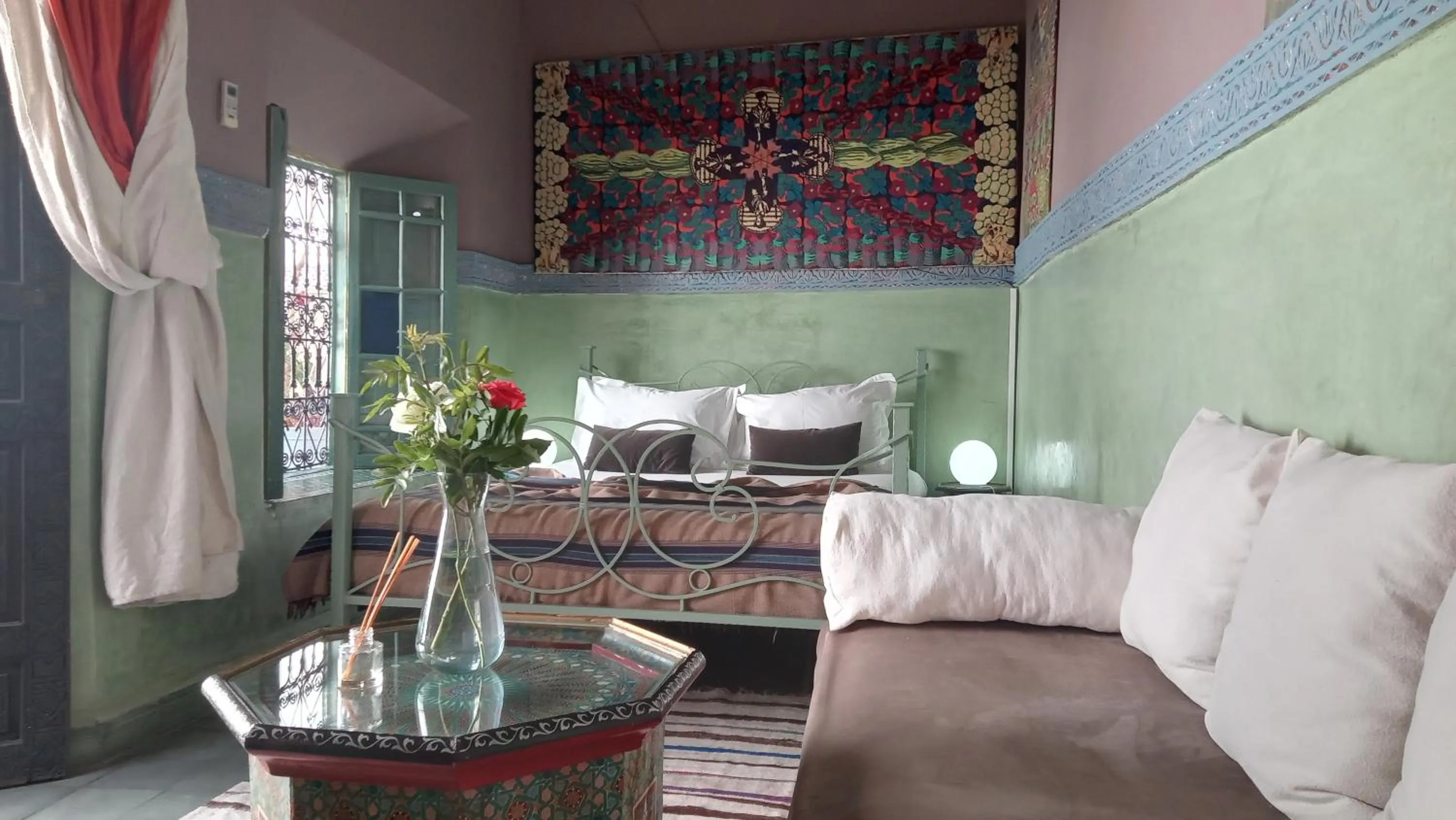 Bed in Riad Maizie