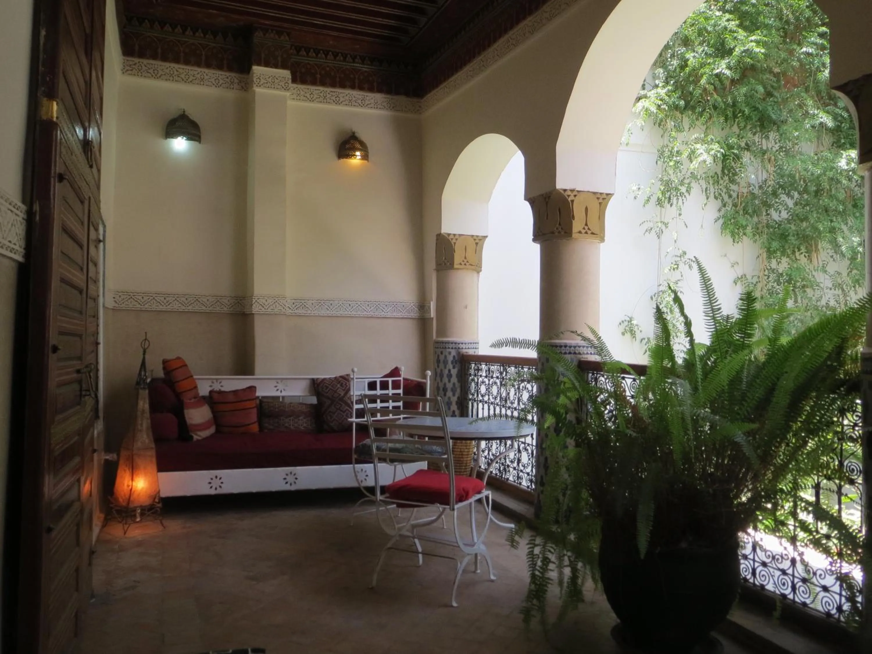 Balcony/Terrace in Riad Maizie