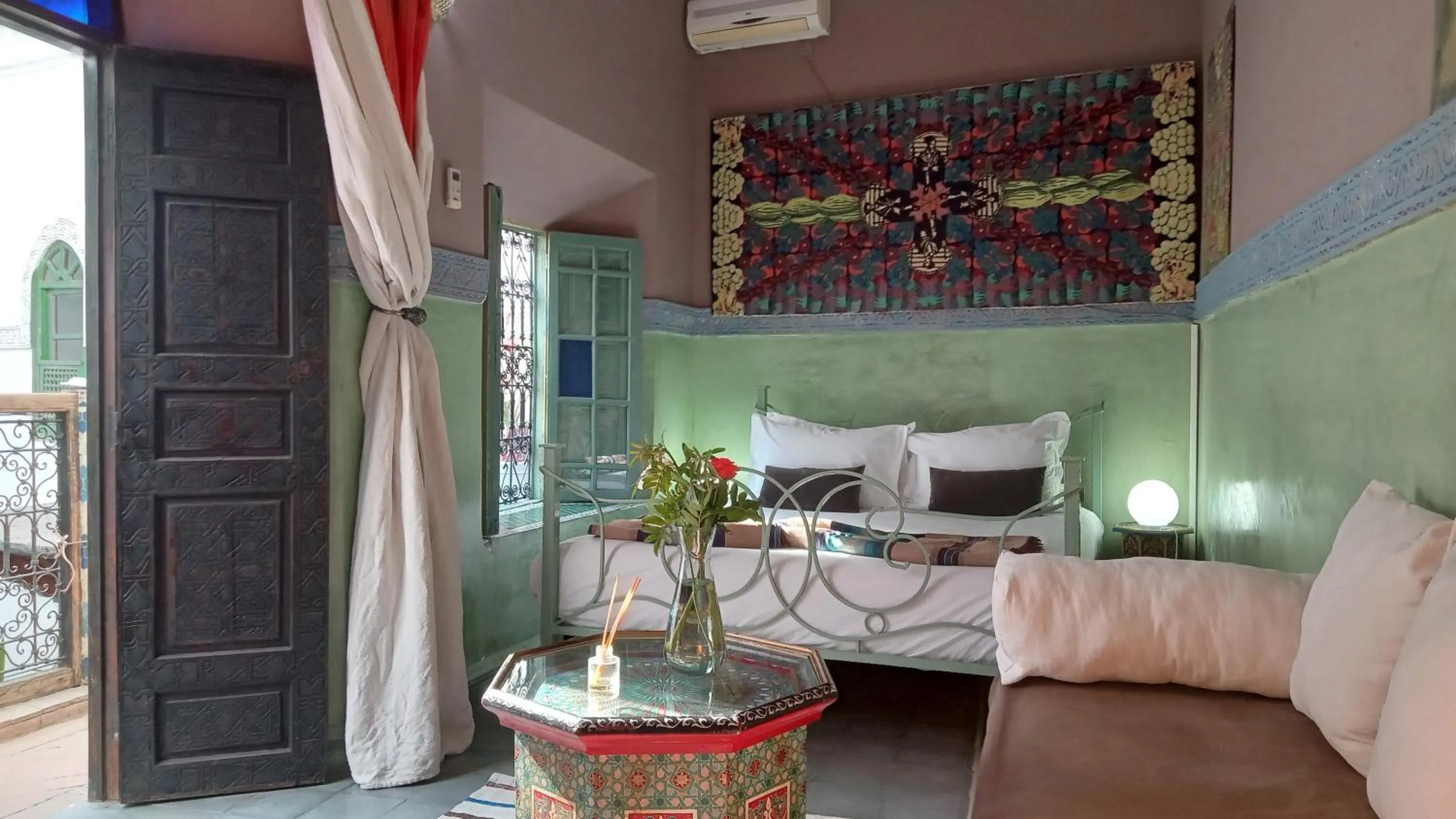 Bed in Riad Maizie