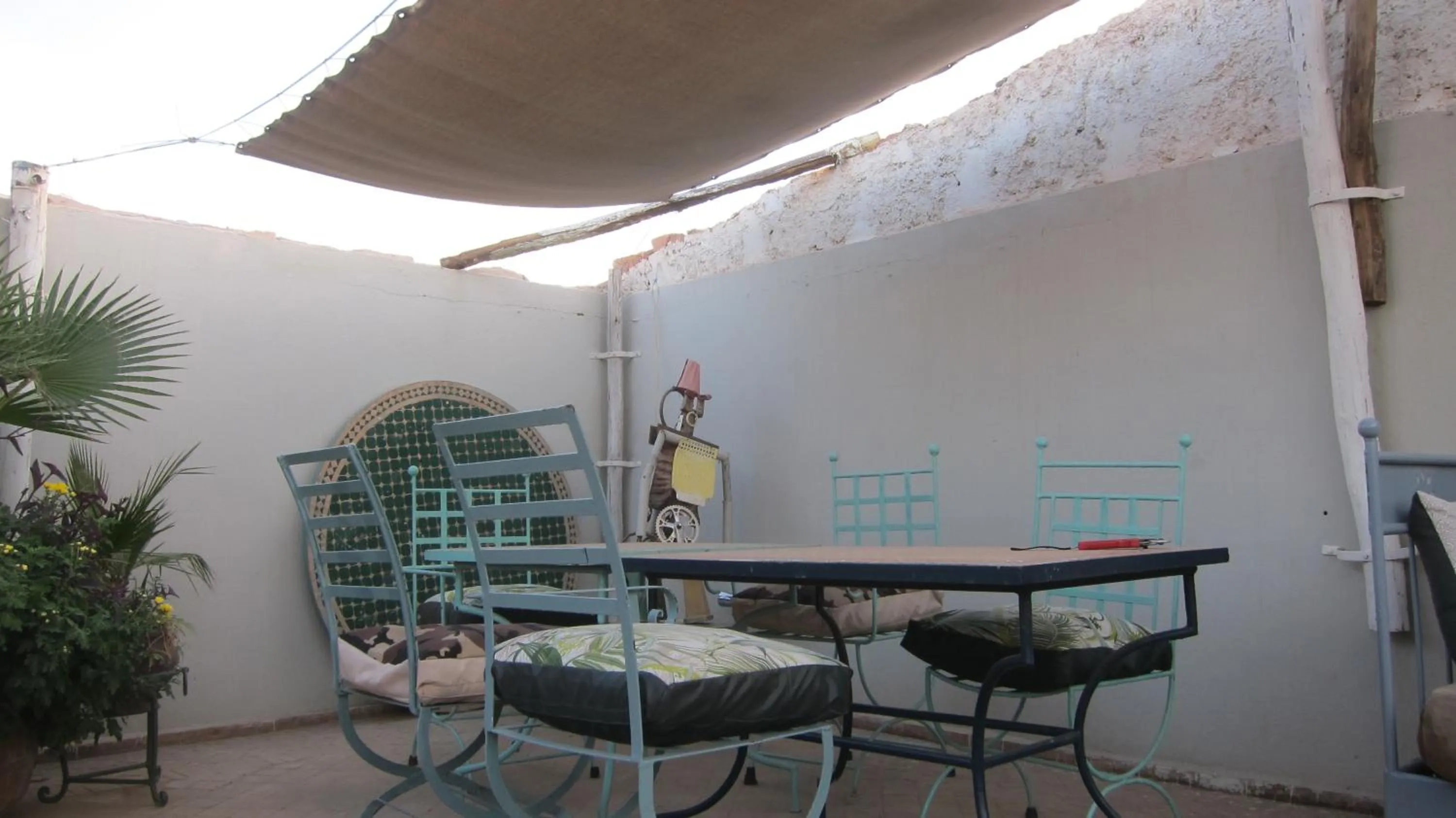 Dining area in Riad Maizie