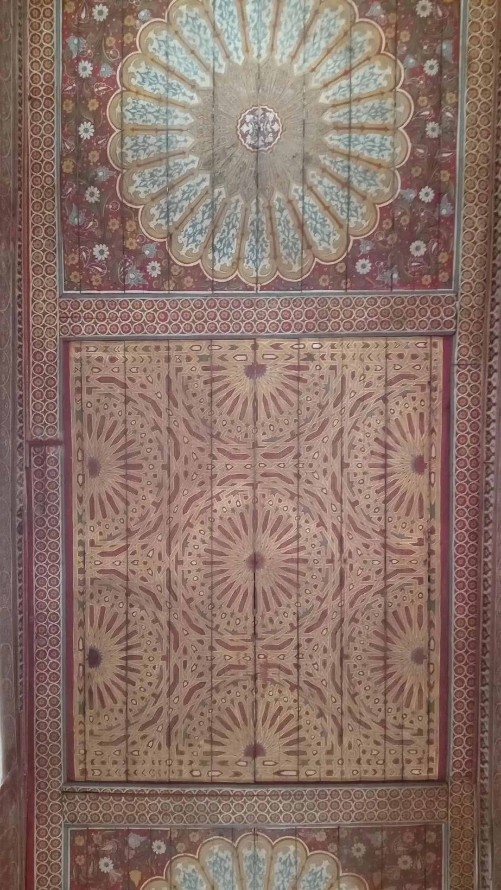 Decorative detail in Riad Maizie