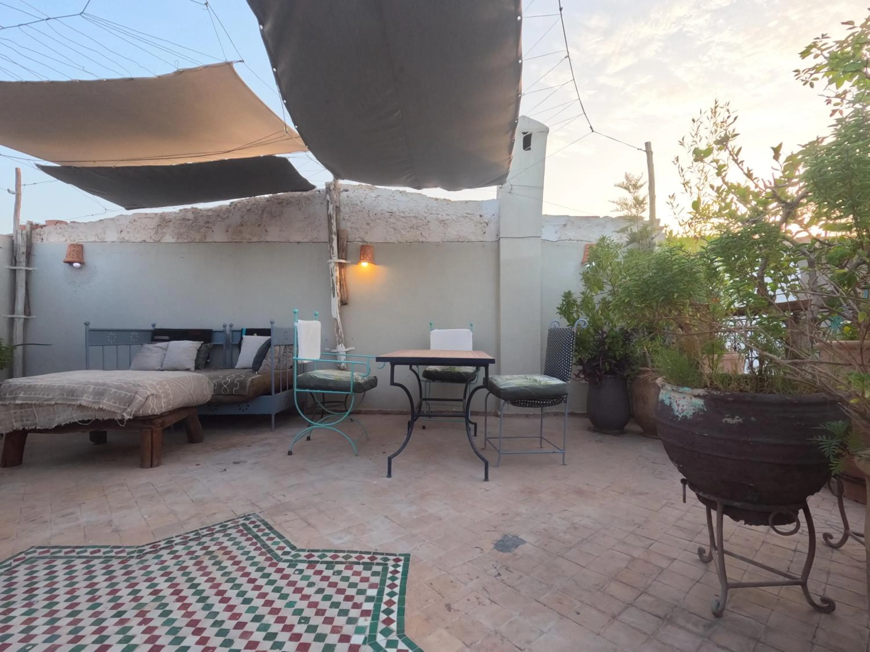 Balcony/Terrace in Riad Maizie