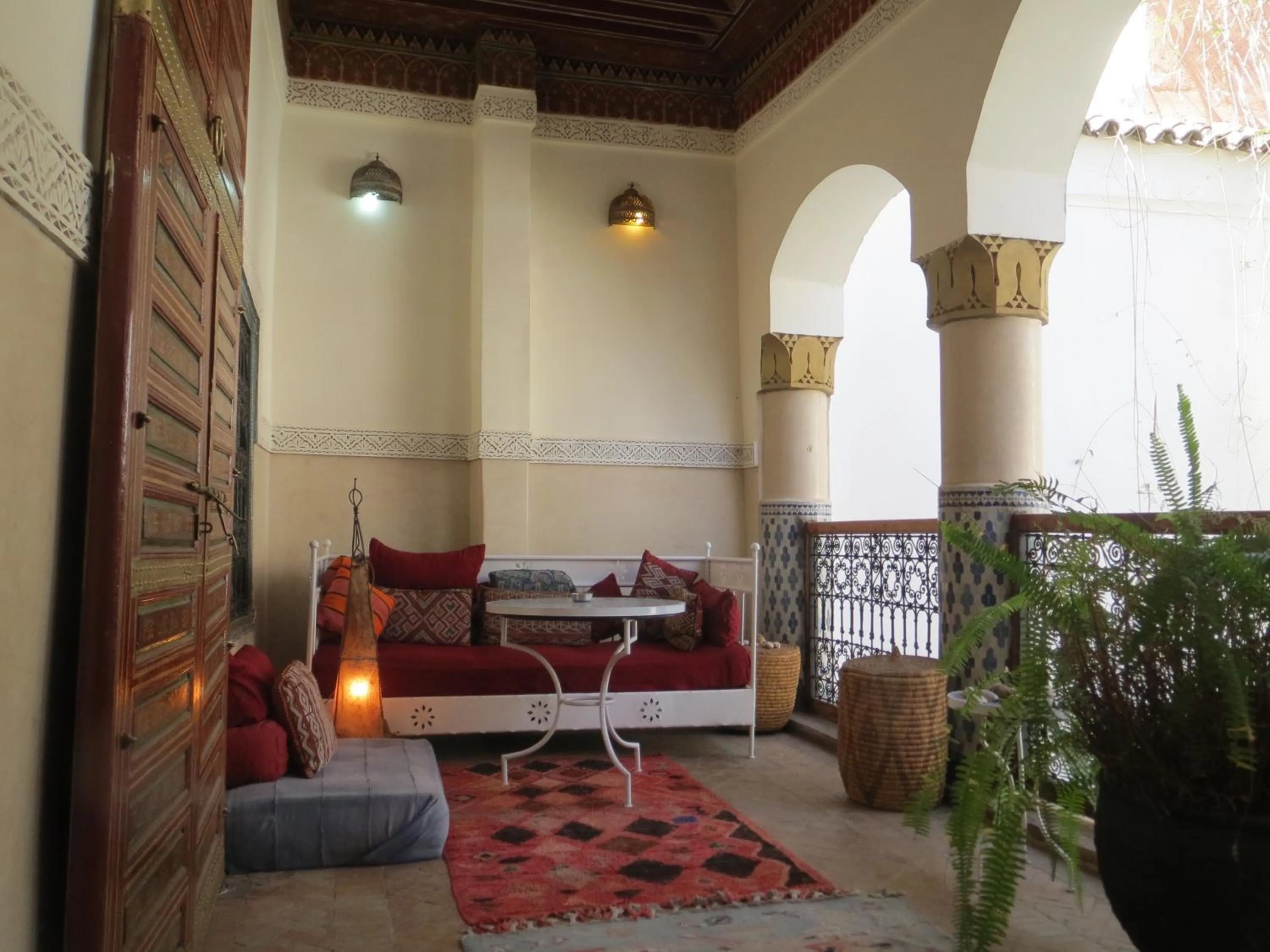 Communal lounge/ TV room in Riad Maizie