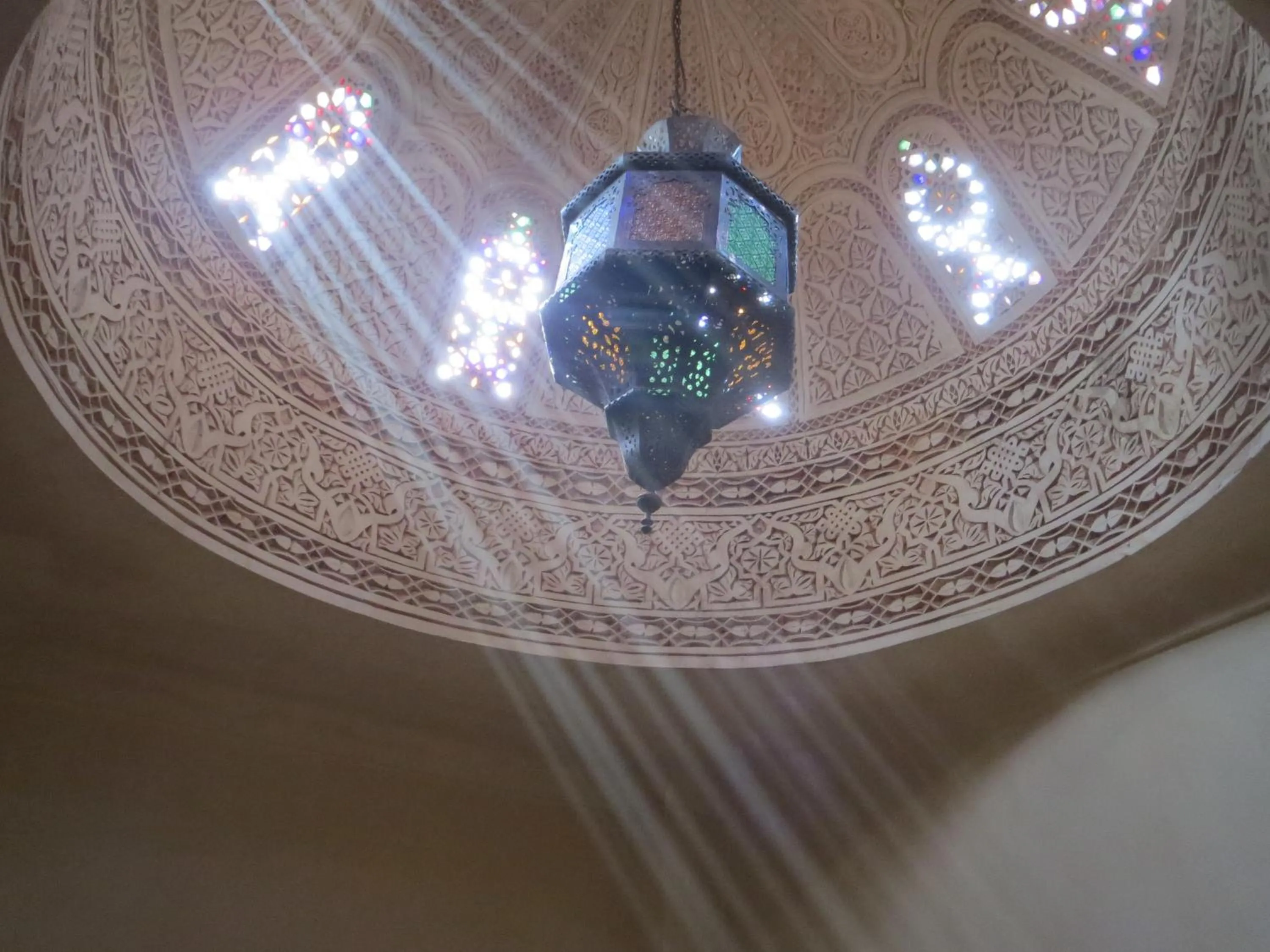 Decorative detail in Riad Maizie