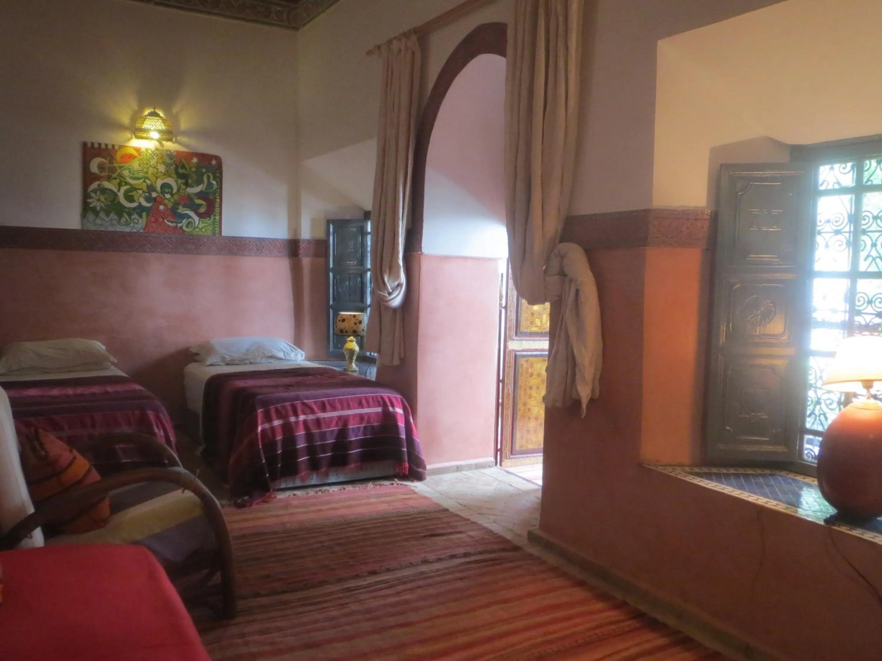 Bed in Riad Maizie
