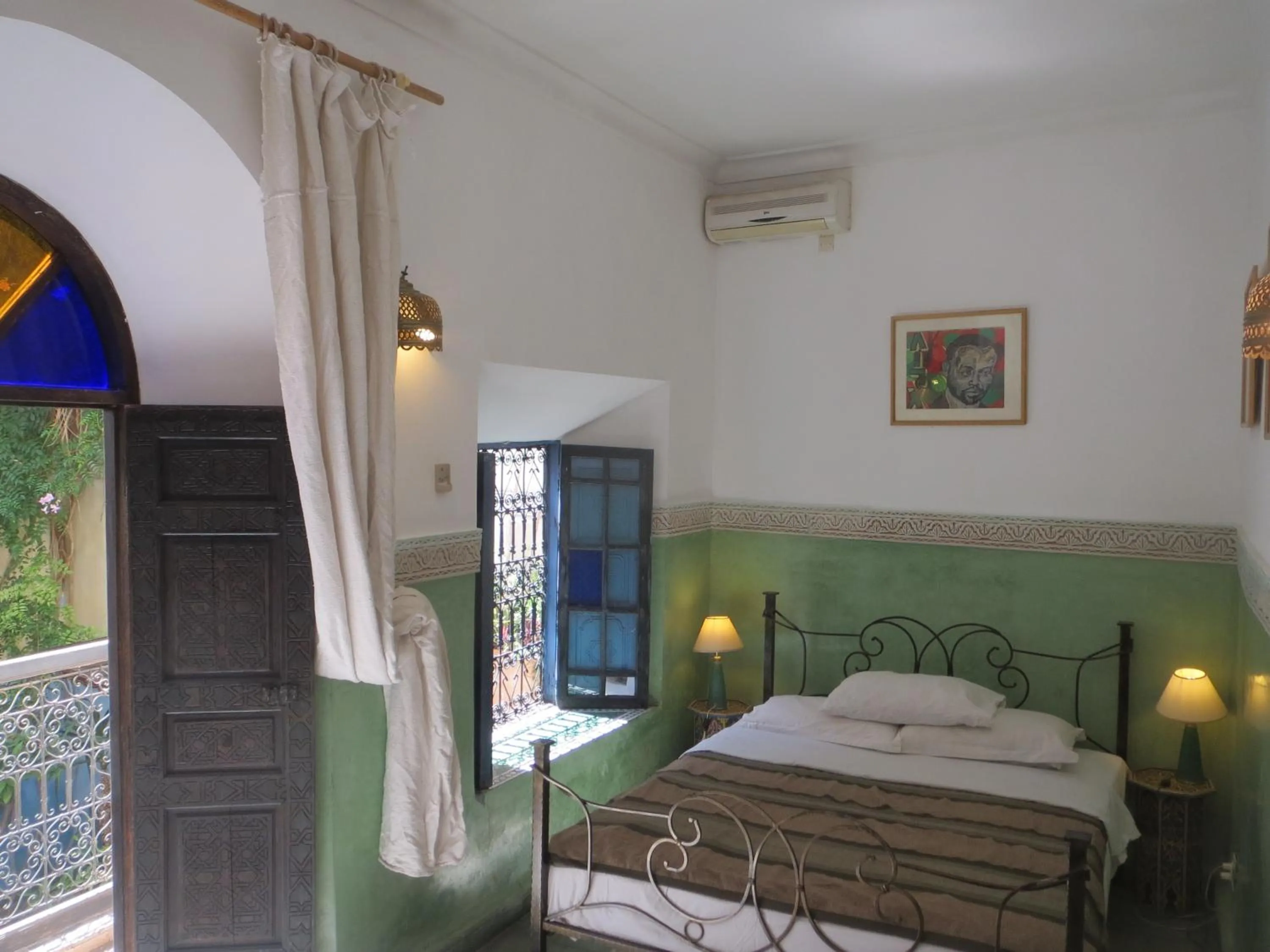 Garden view, Bed in Riad Maizie